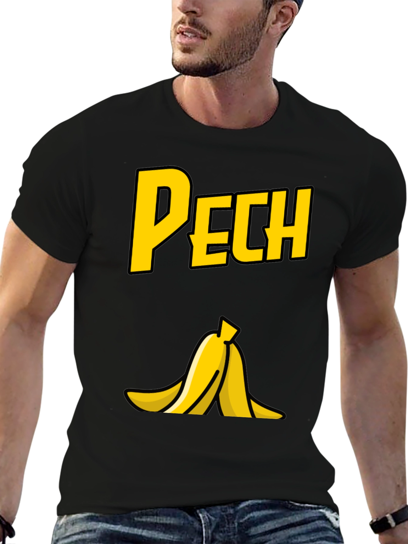 Pech Banana T-Shirt - Funny Graphic Tee