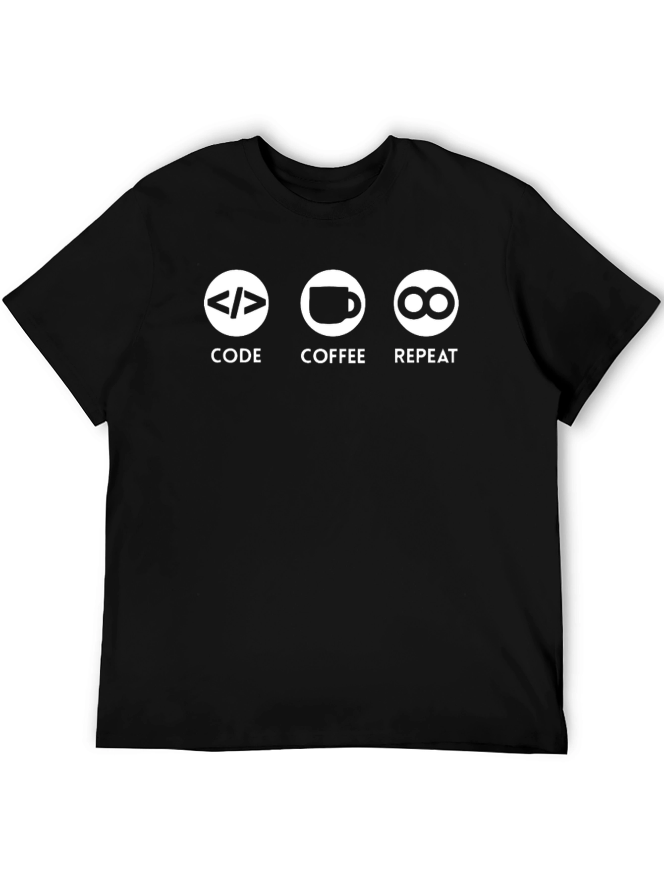 Code Coffee Repeat Programmer T-Shirt