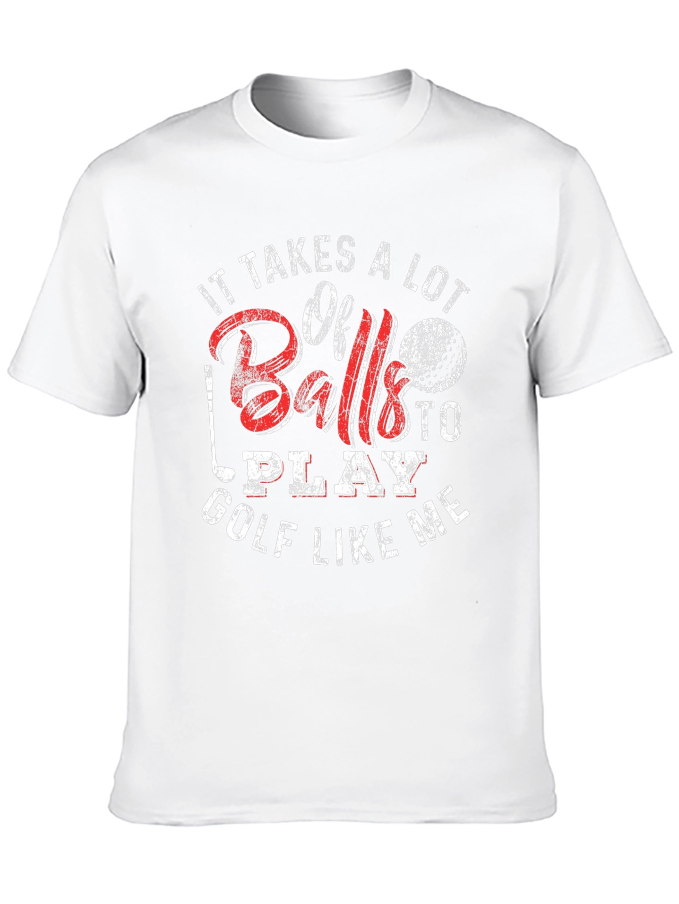 Golf Balls Funny Mens T-Shirt