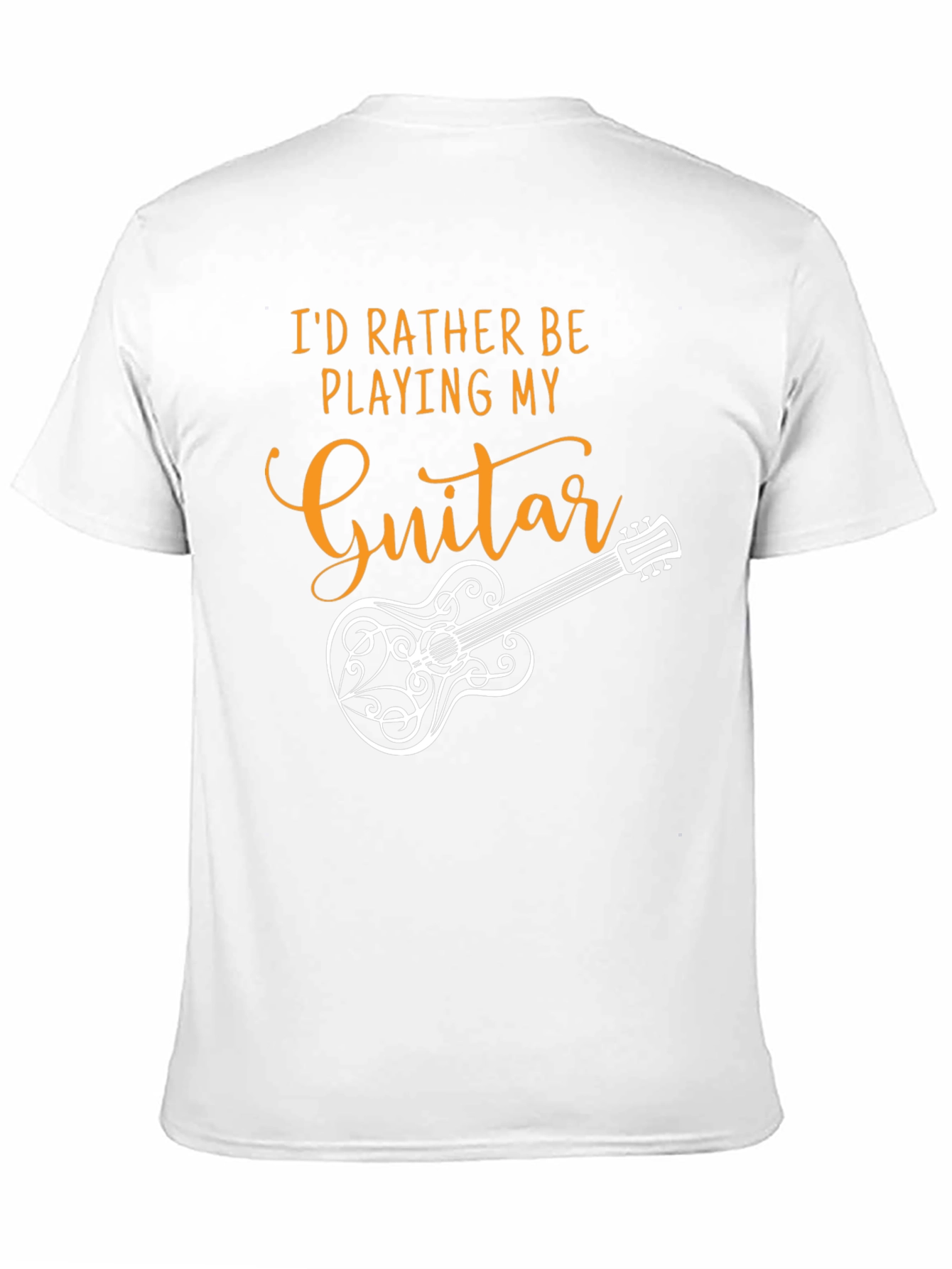 Guitar Player Black T-Shirt
