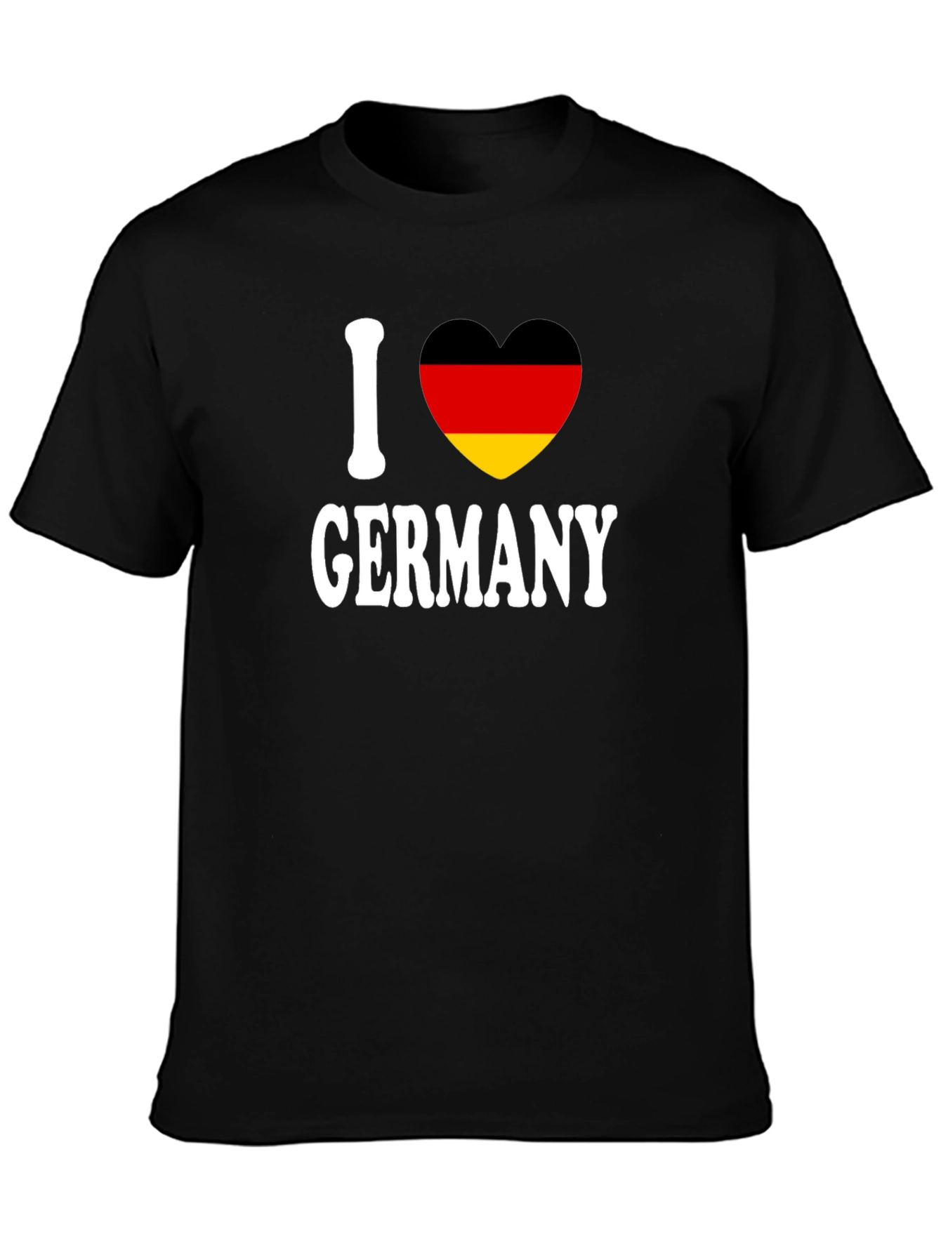 I Heart Germany T-Shirt - Black