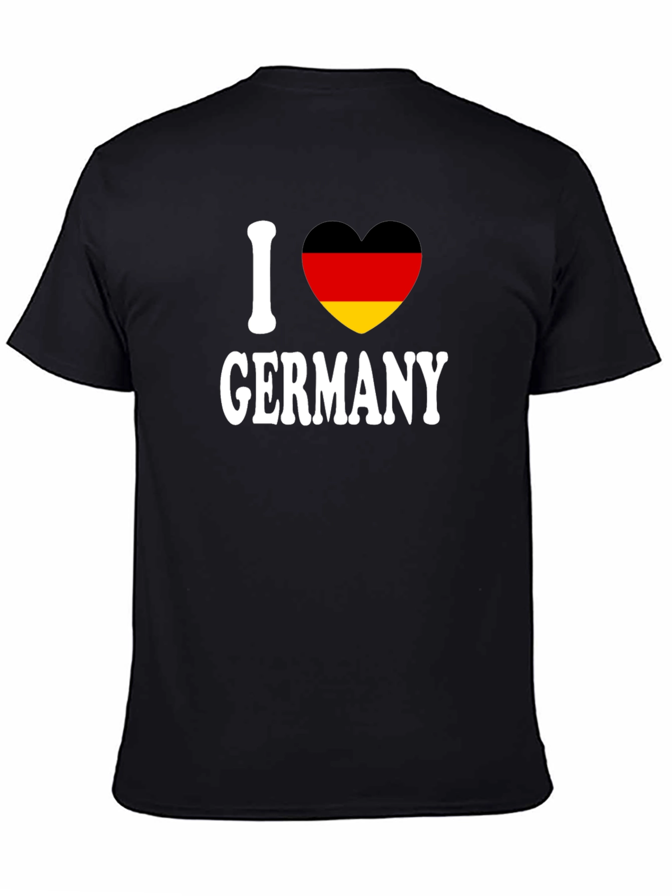 I Heart Germany T-Shirt - Black