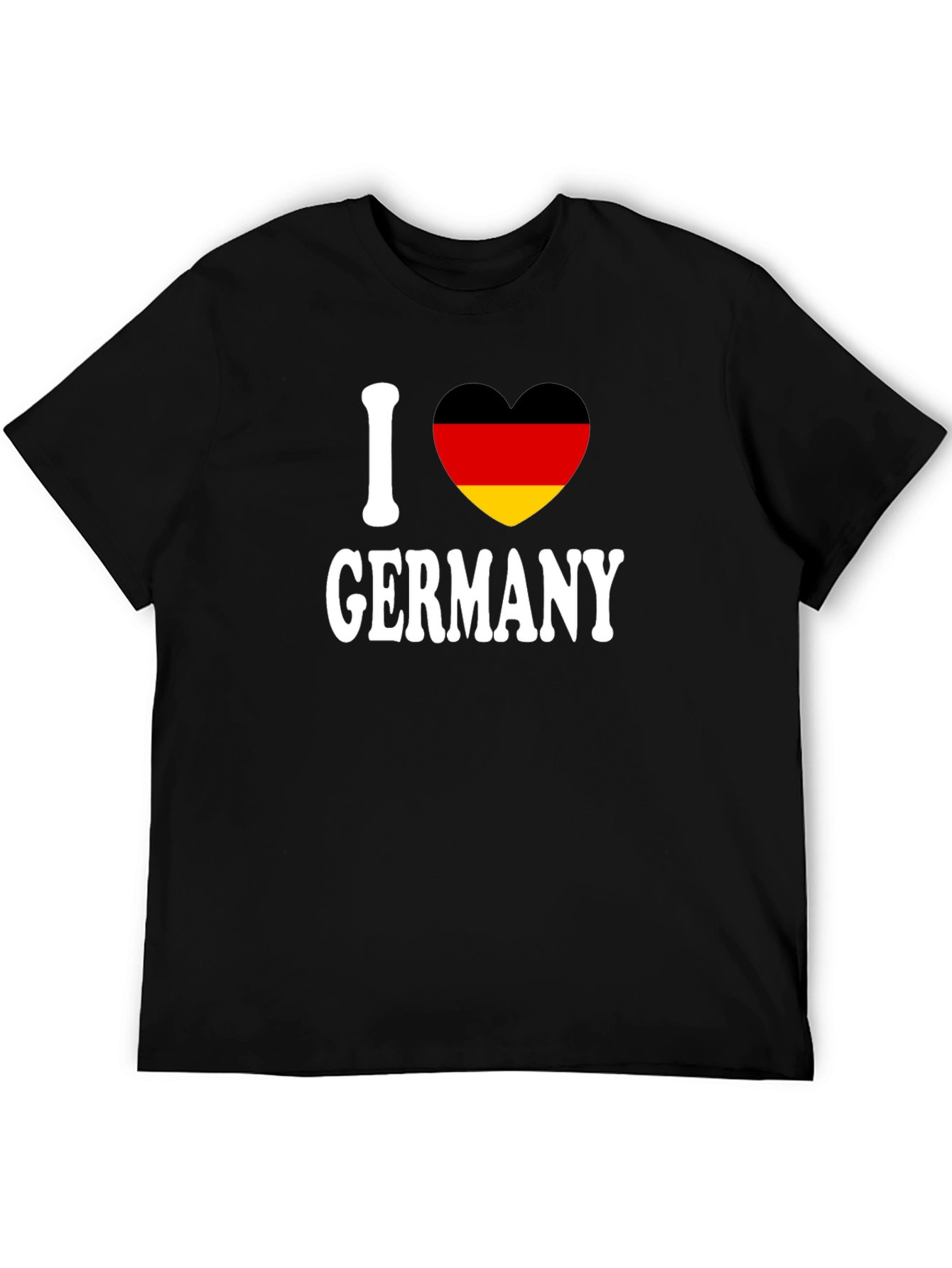 I Heart Germany T-Shirt - Black