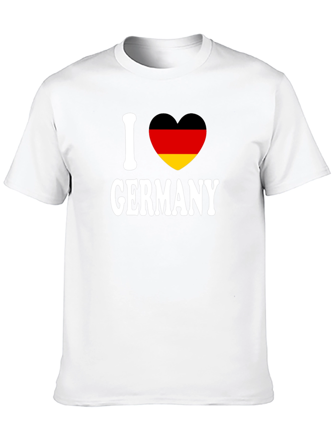 I Heart Germany T-Shirt - Black