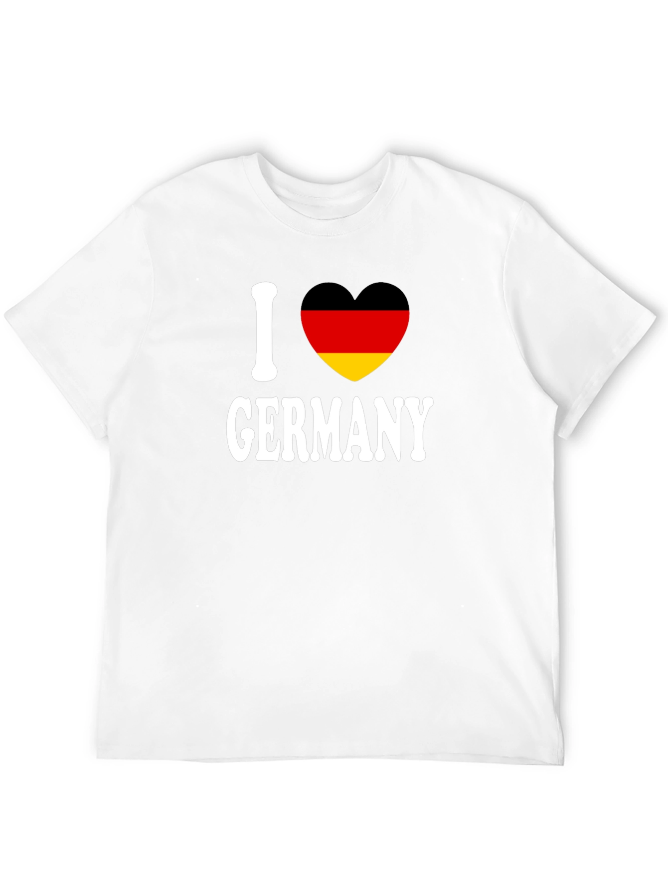 I Heart Germany T-Shirt - Black