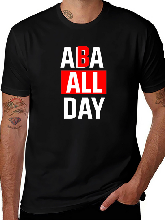 ABA All Day Black T-Shirt
