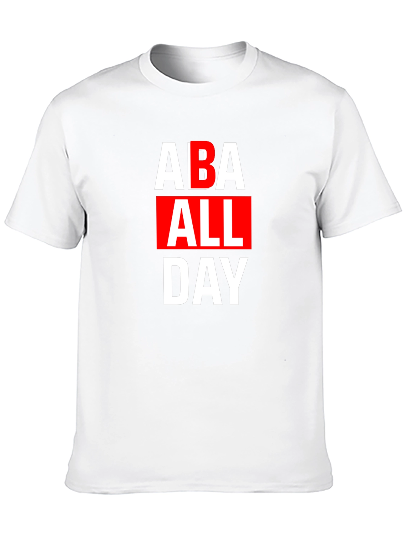 ABA All Day Black T-Shirt
