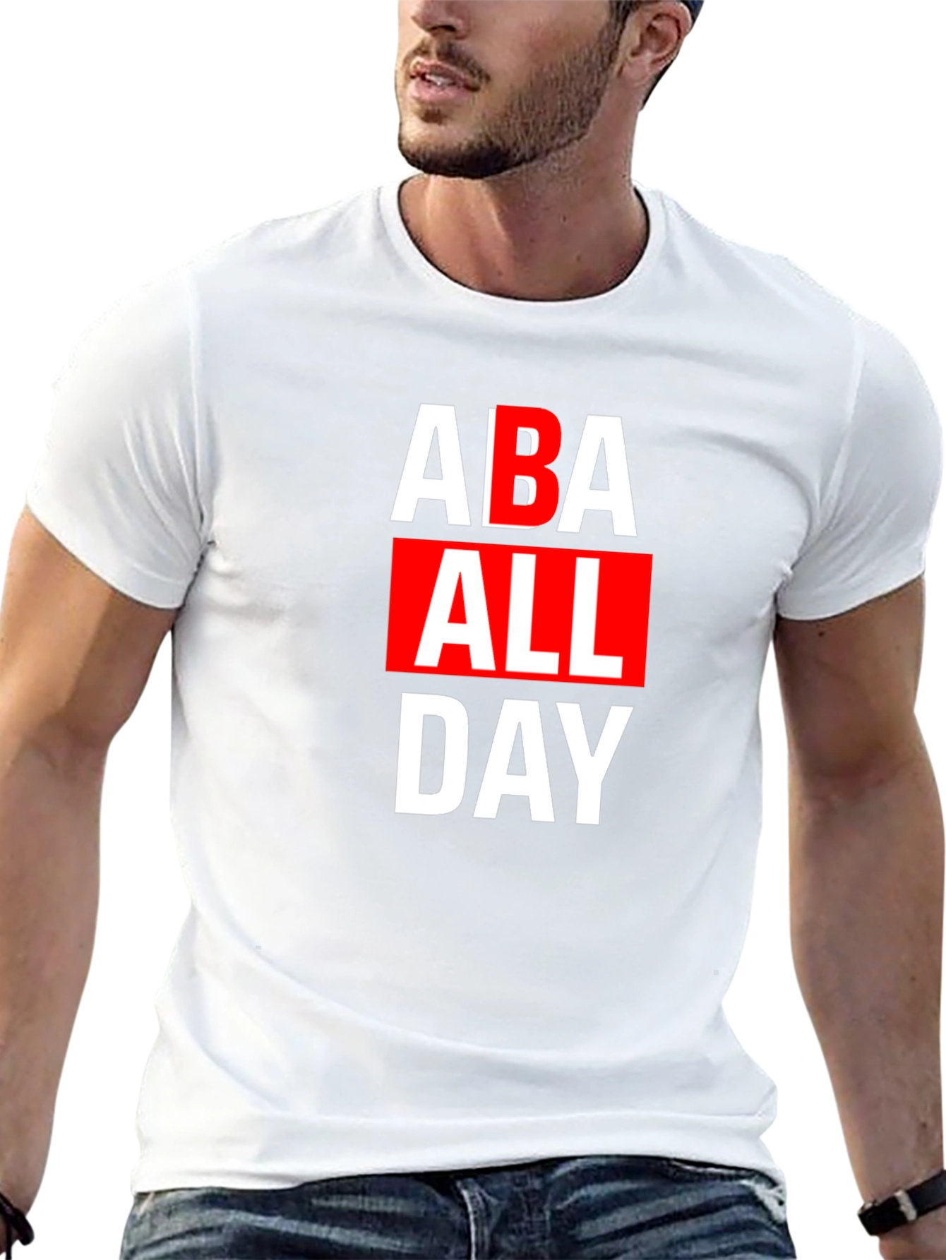 ABA All Day Black T-Shirt