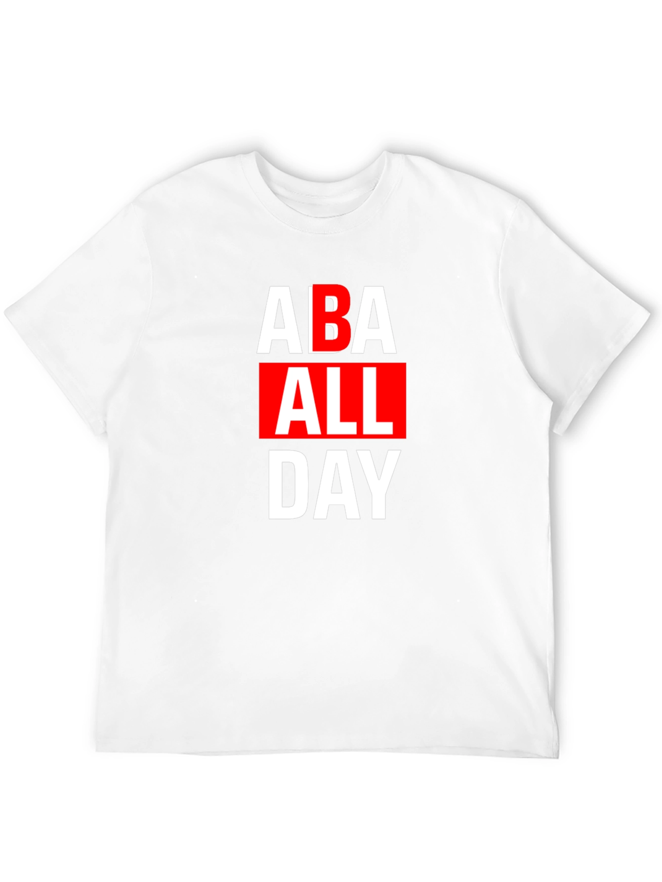 ABA All Day Black T-Shirt
