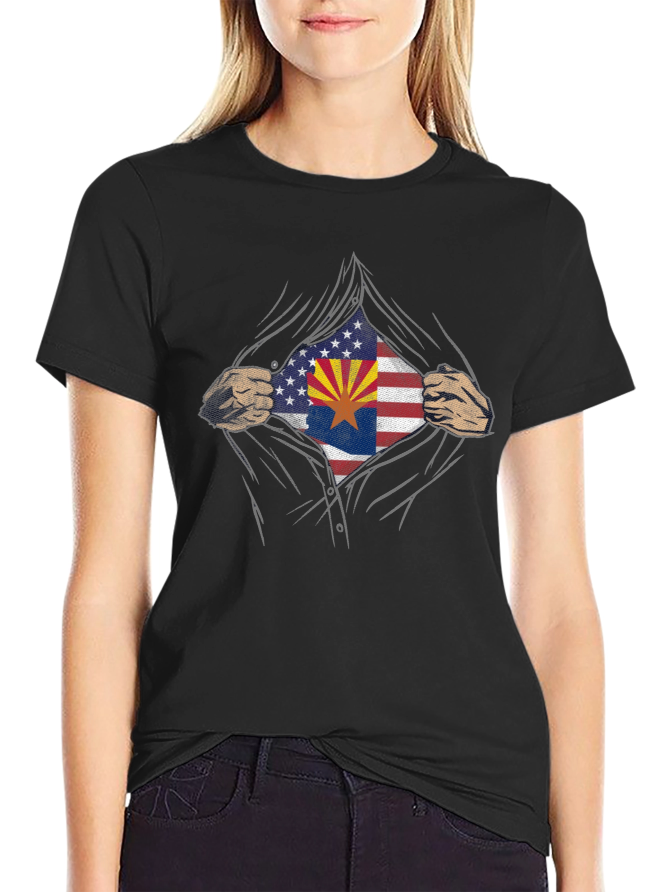 Arizona USA Flag Graphic Tee