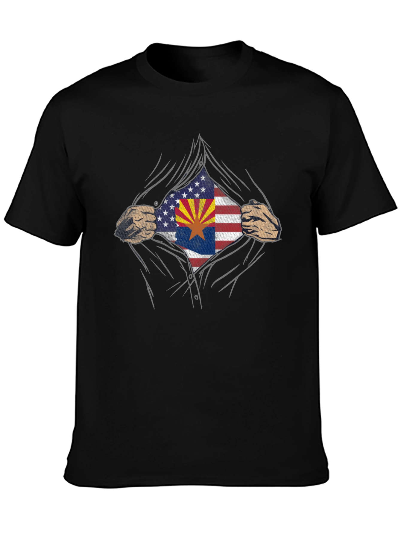 Arizona USA Flag Graphic Tee