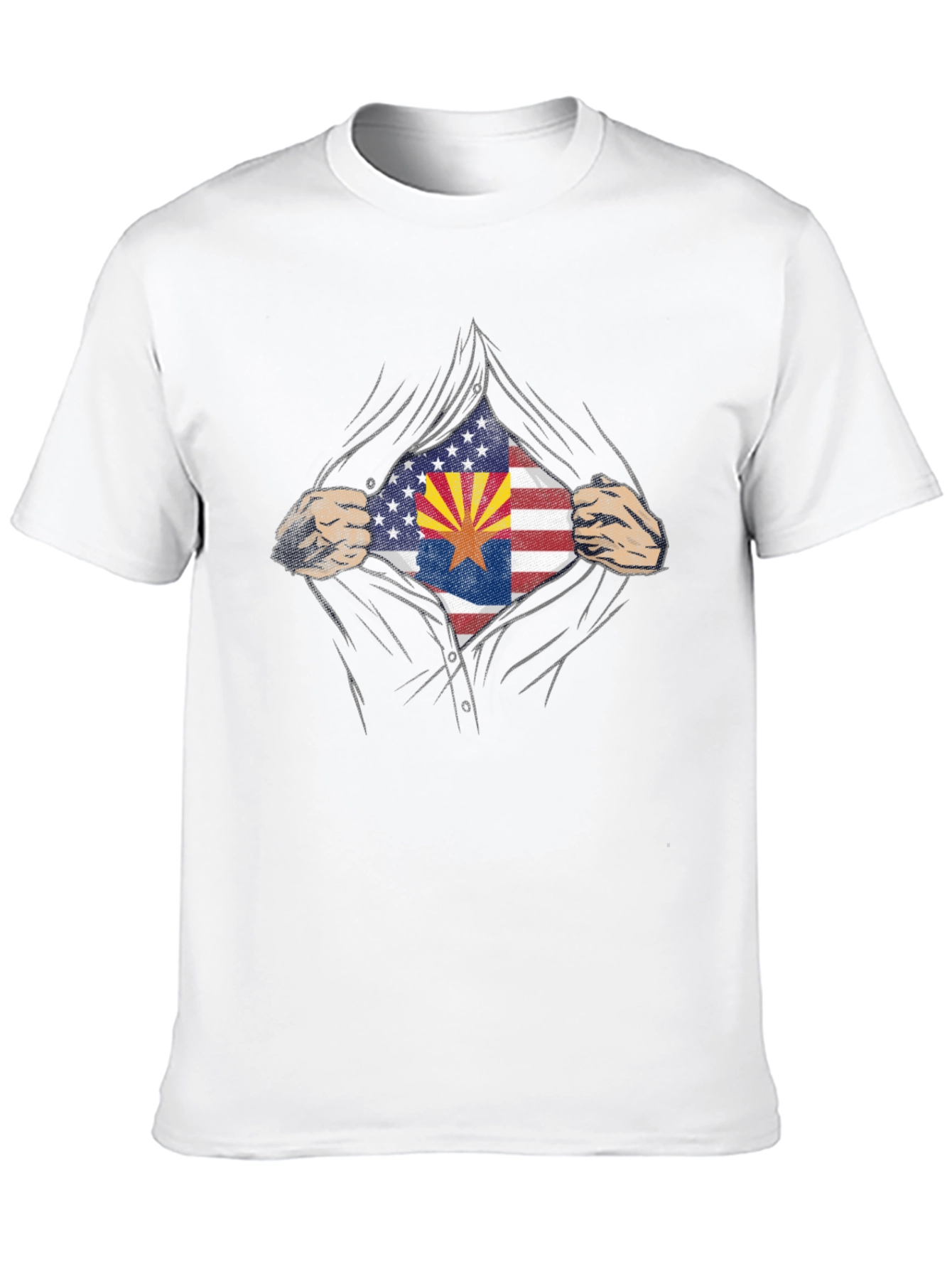 Arizona USA Flag Graphic Tee