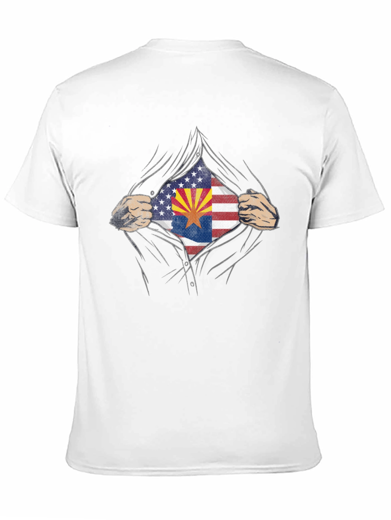 Arizona USA Flag Graphic Tee