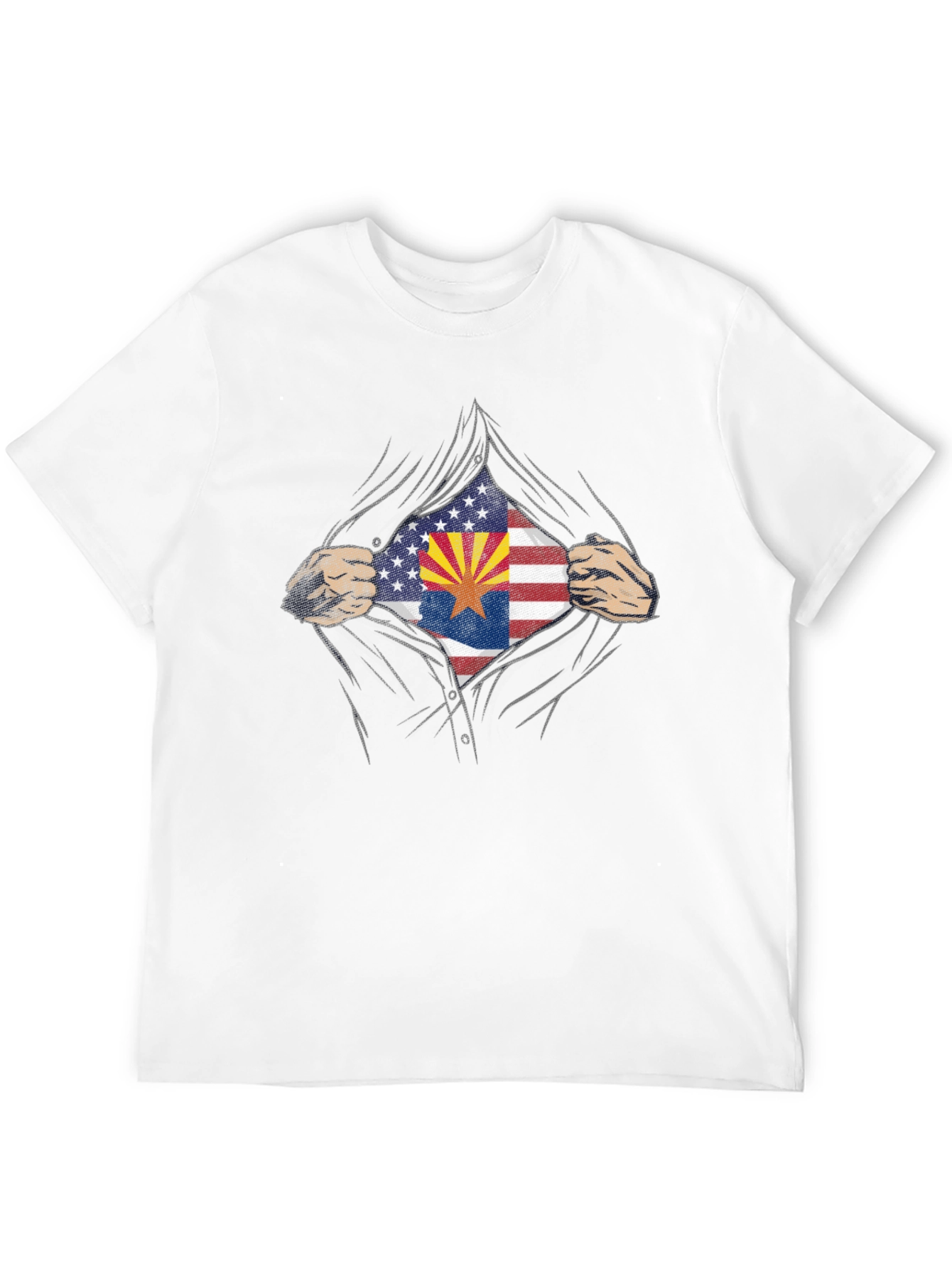Arizona USA Flag Graphic Tee