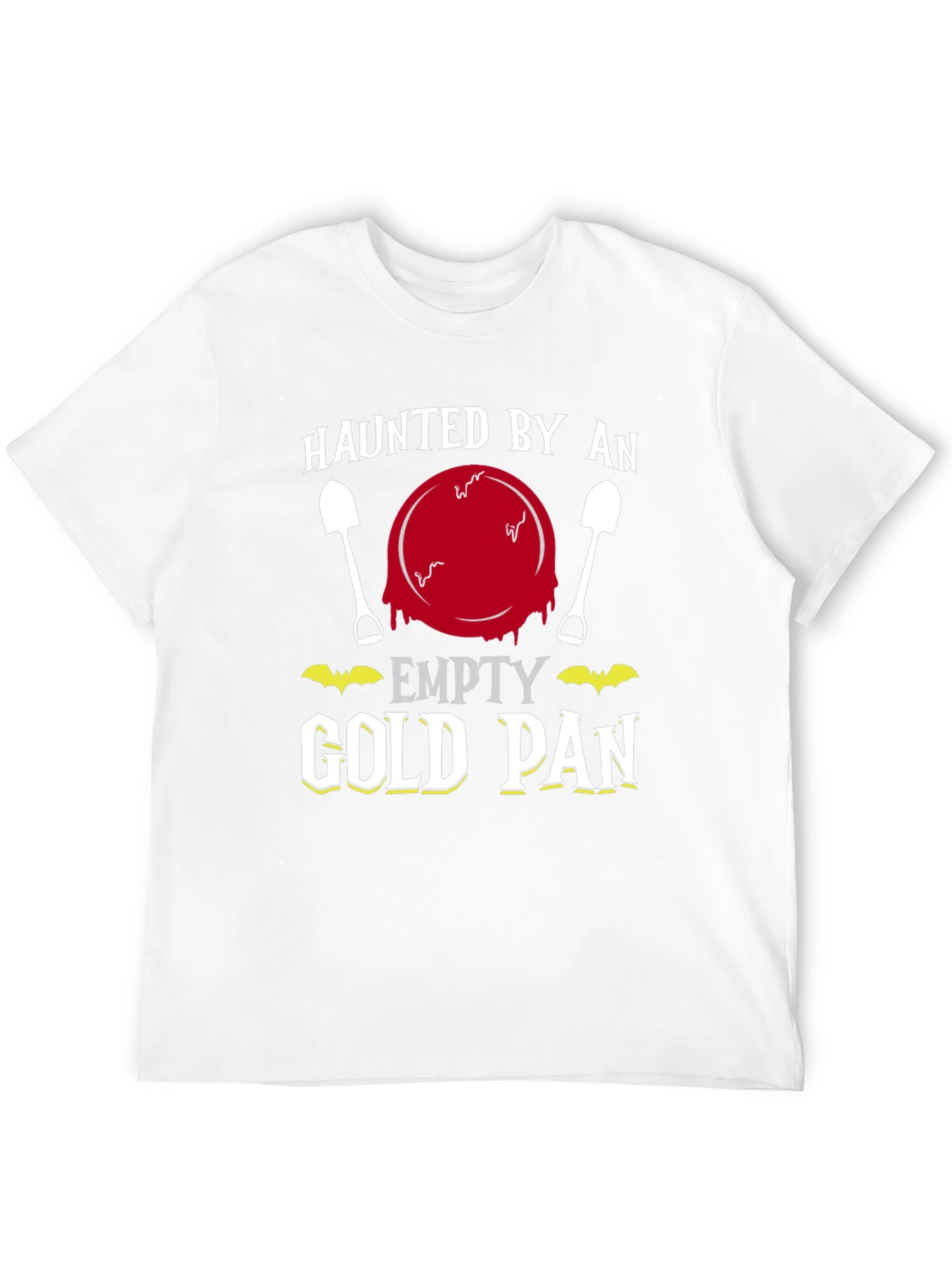 Haunted Empty Gold Pan Funny T-Shirt