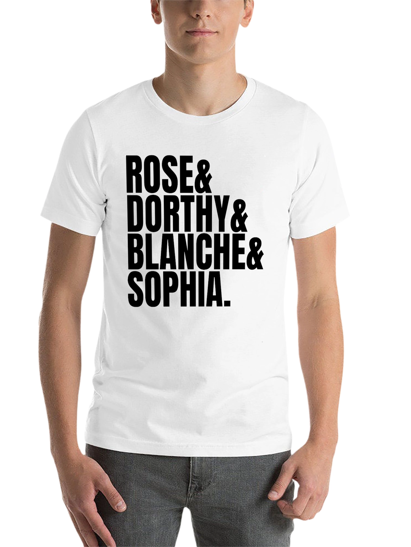 Golden Girls Name Stack T-Shirt