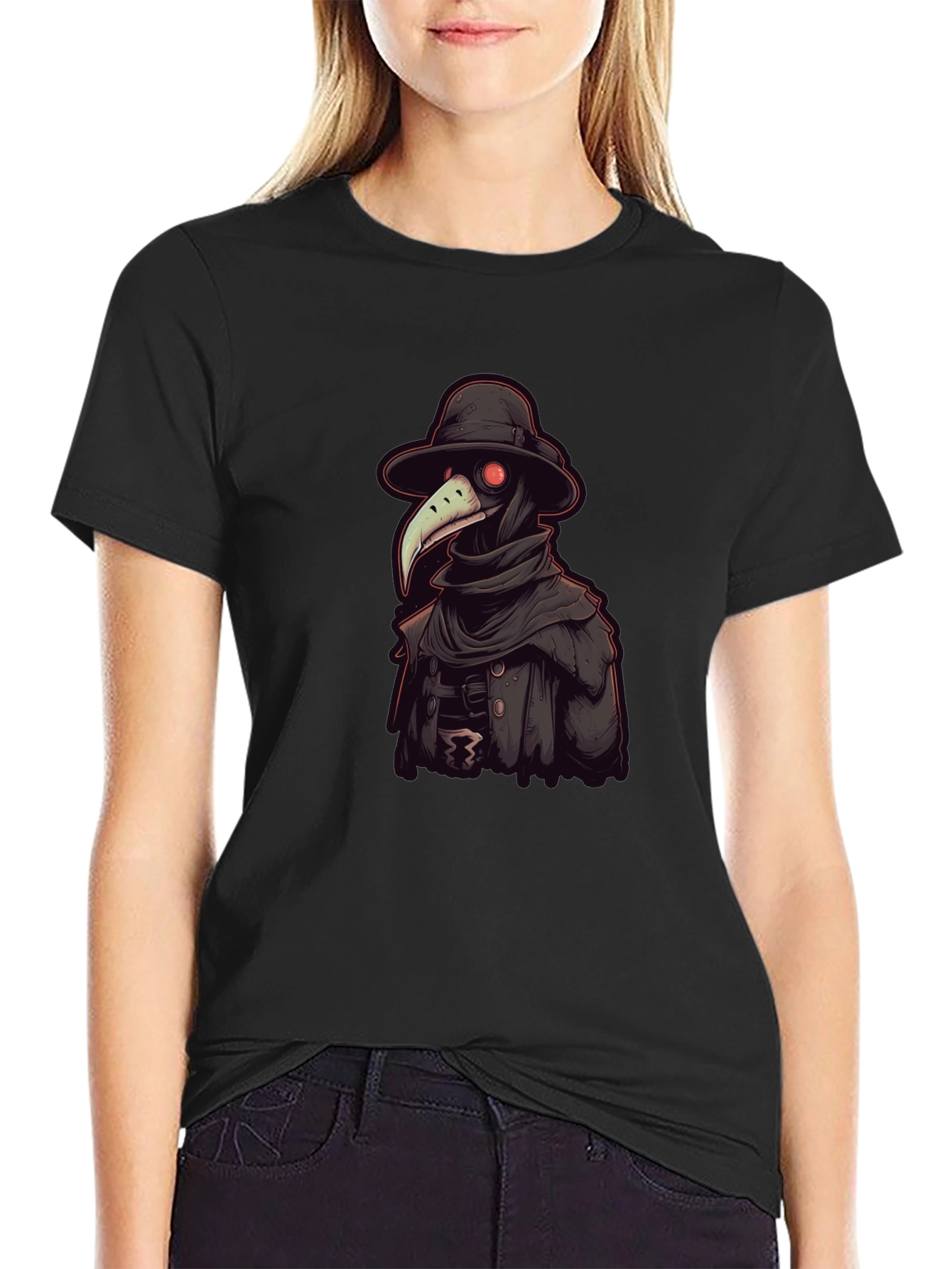 Plague Doctor T-Shirt - Unique Graphic Tee