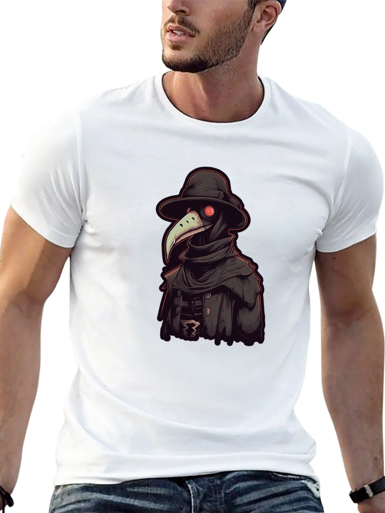 Plague Doctor T-Shirt - Unique Graphic Tee