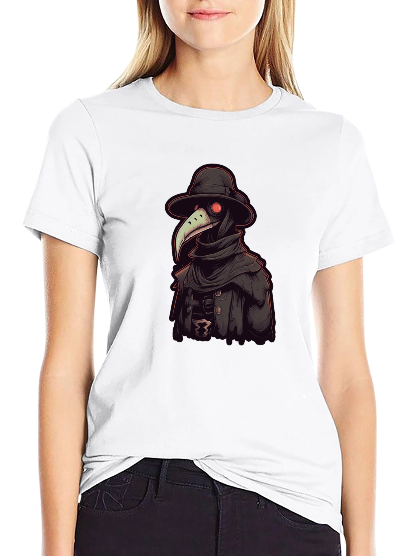 Plague Doctor T-Shirt - Unique Graphic Tee