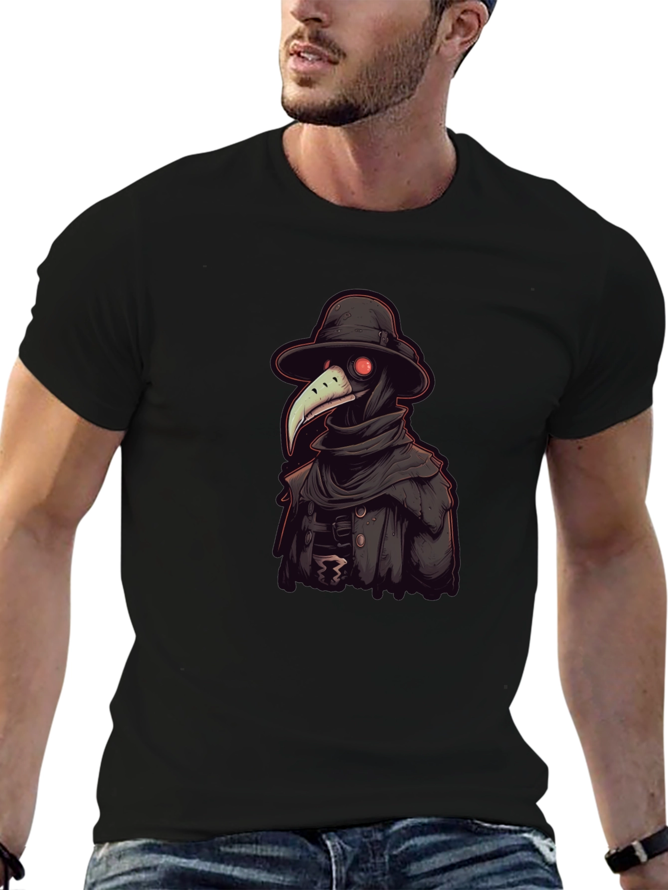 Plague Doctor T-Shirt - Unique Graphic Tee