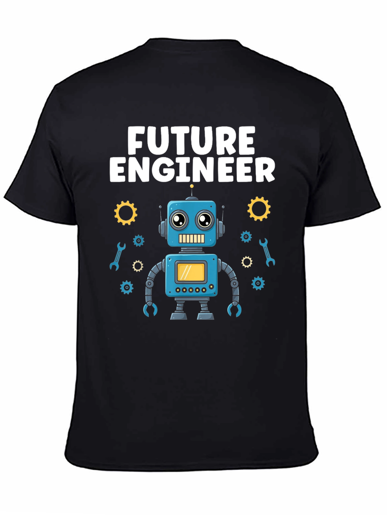 Future Engineer Robot T-Shirt - Gift for Kids