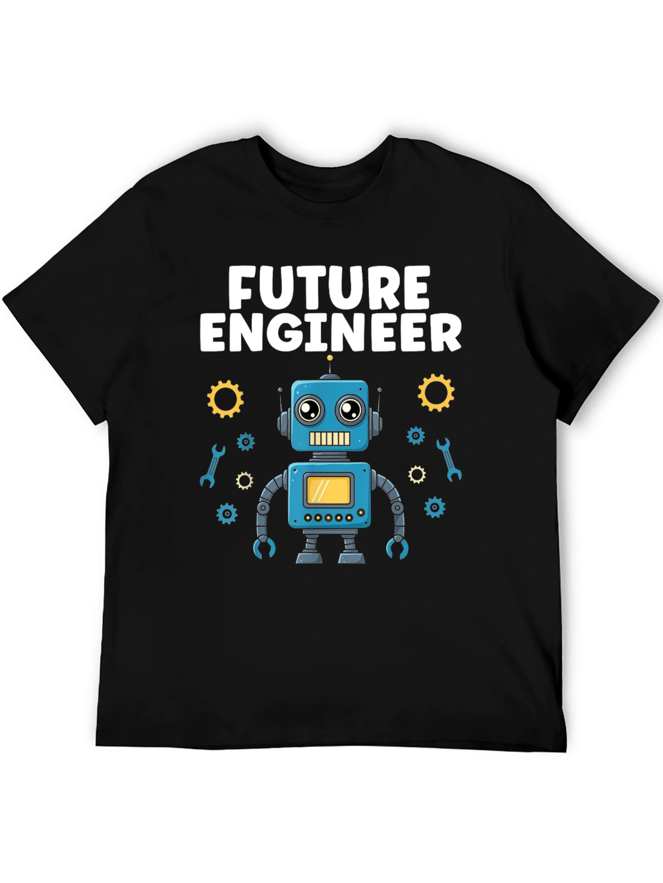 Future Engineer Robot T-Shirt - Gift for Kids
