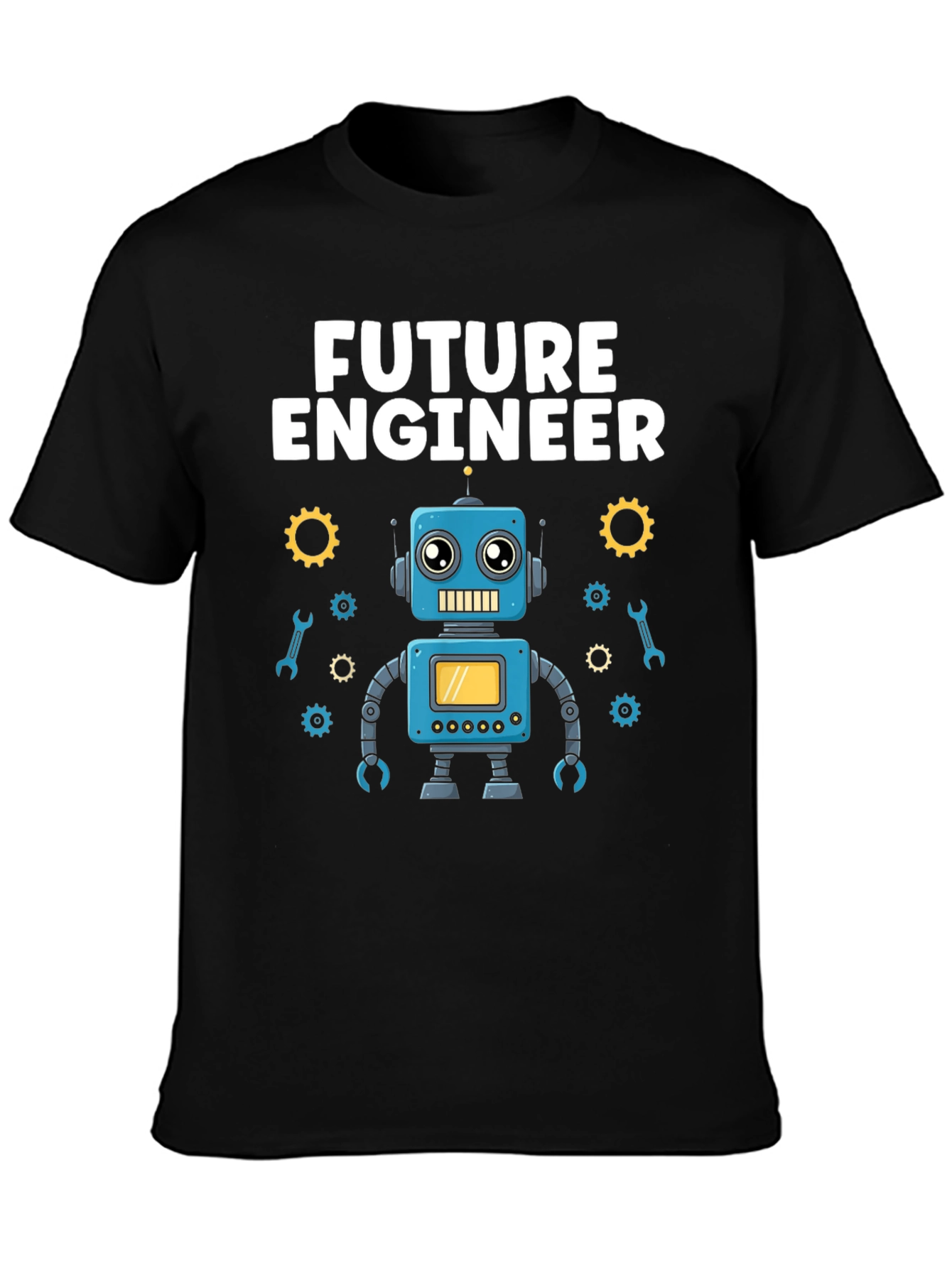 Future Engineer Robot T-Shirt - Gift for Kids