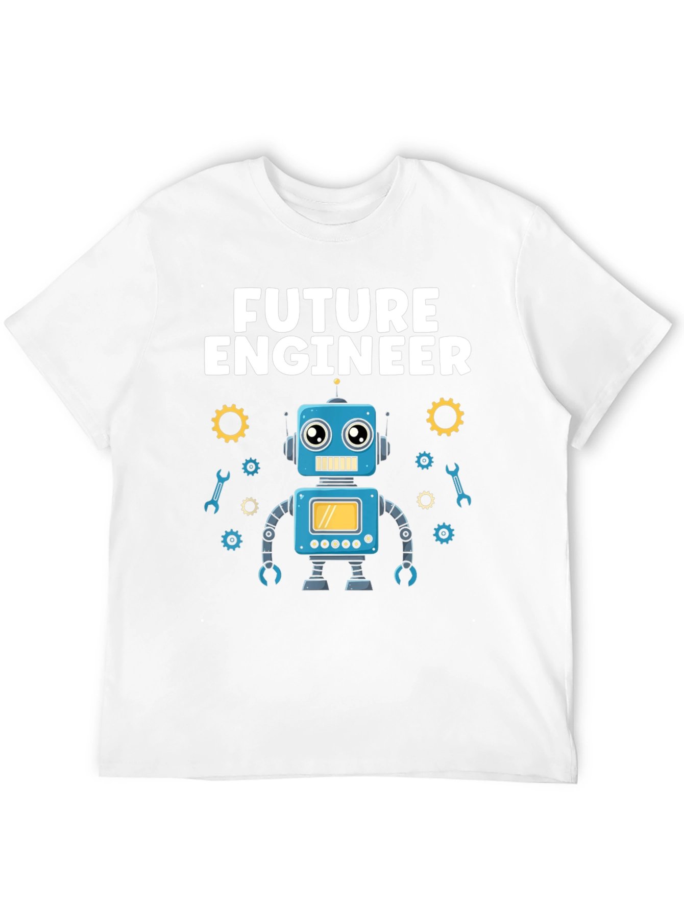 Future Engineer Robot T-Shirt - Gift for Kids