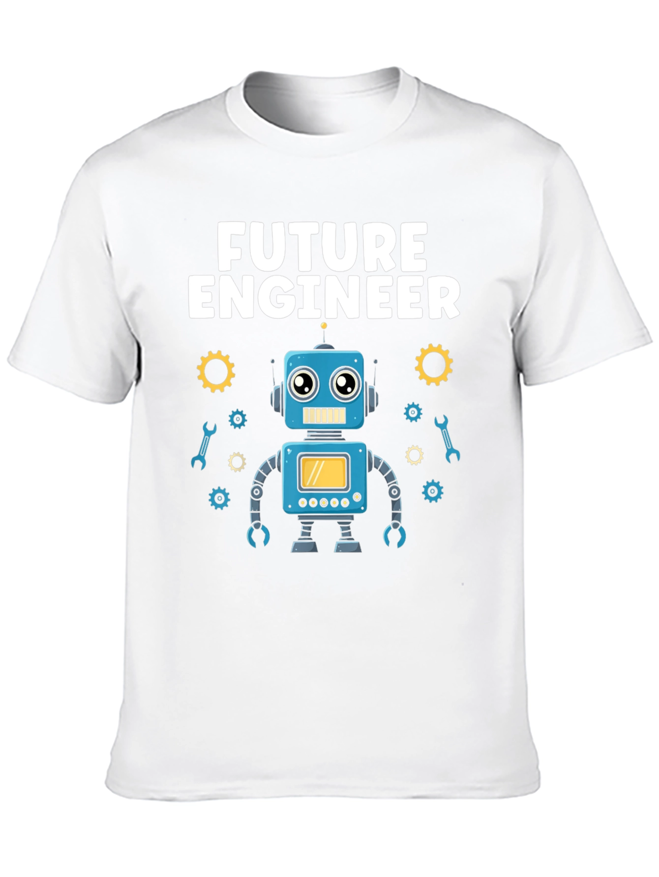 Future Engineer Robot T-Shirt - Gift for Kids