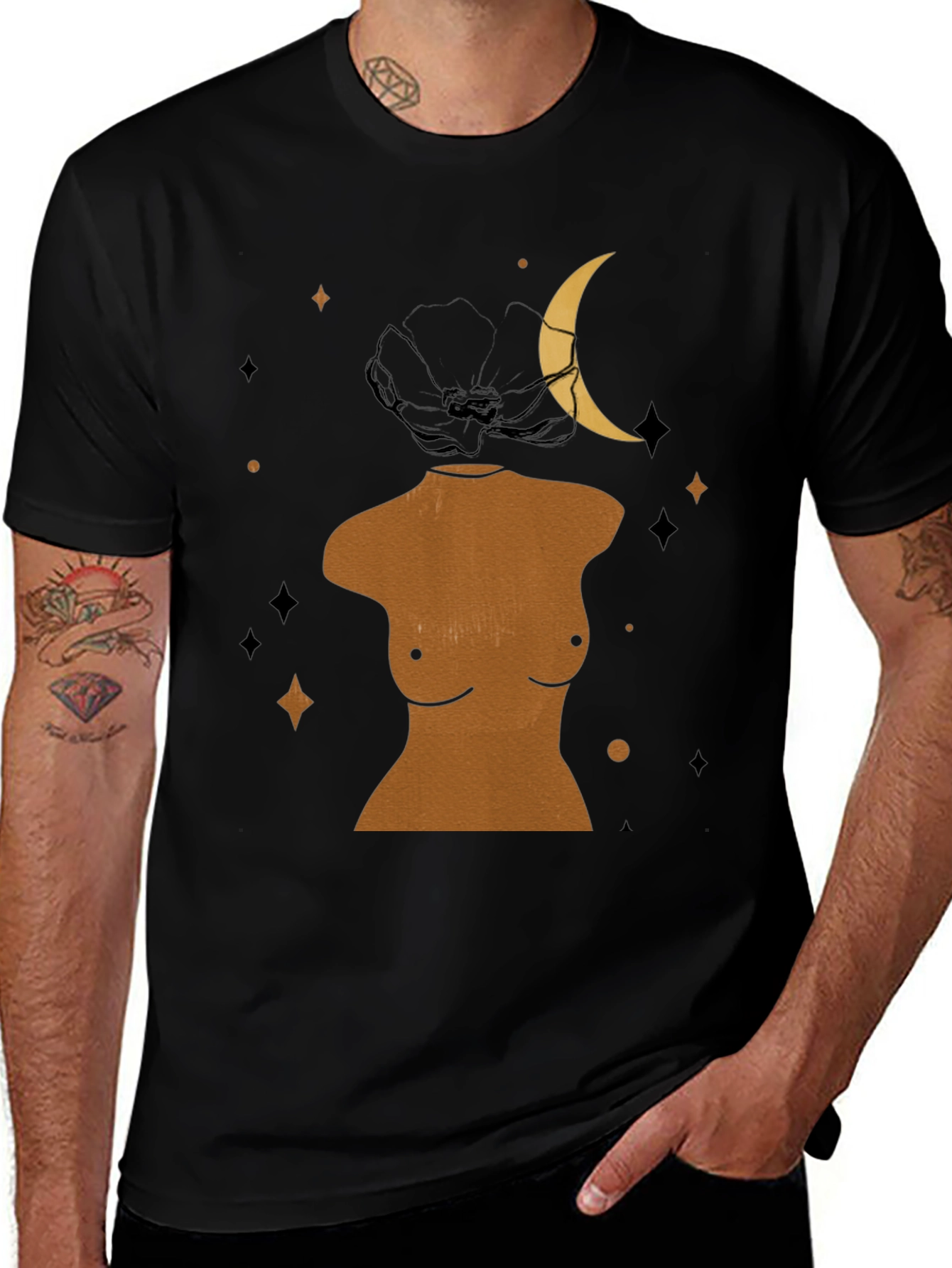 Mystic Moon Woman T-Shirt