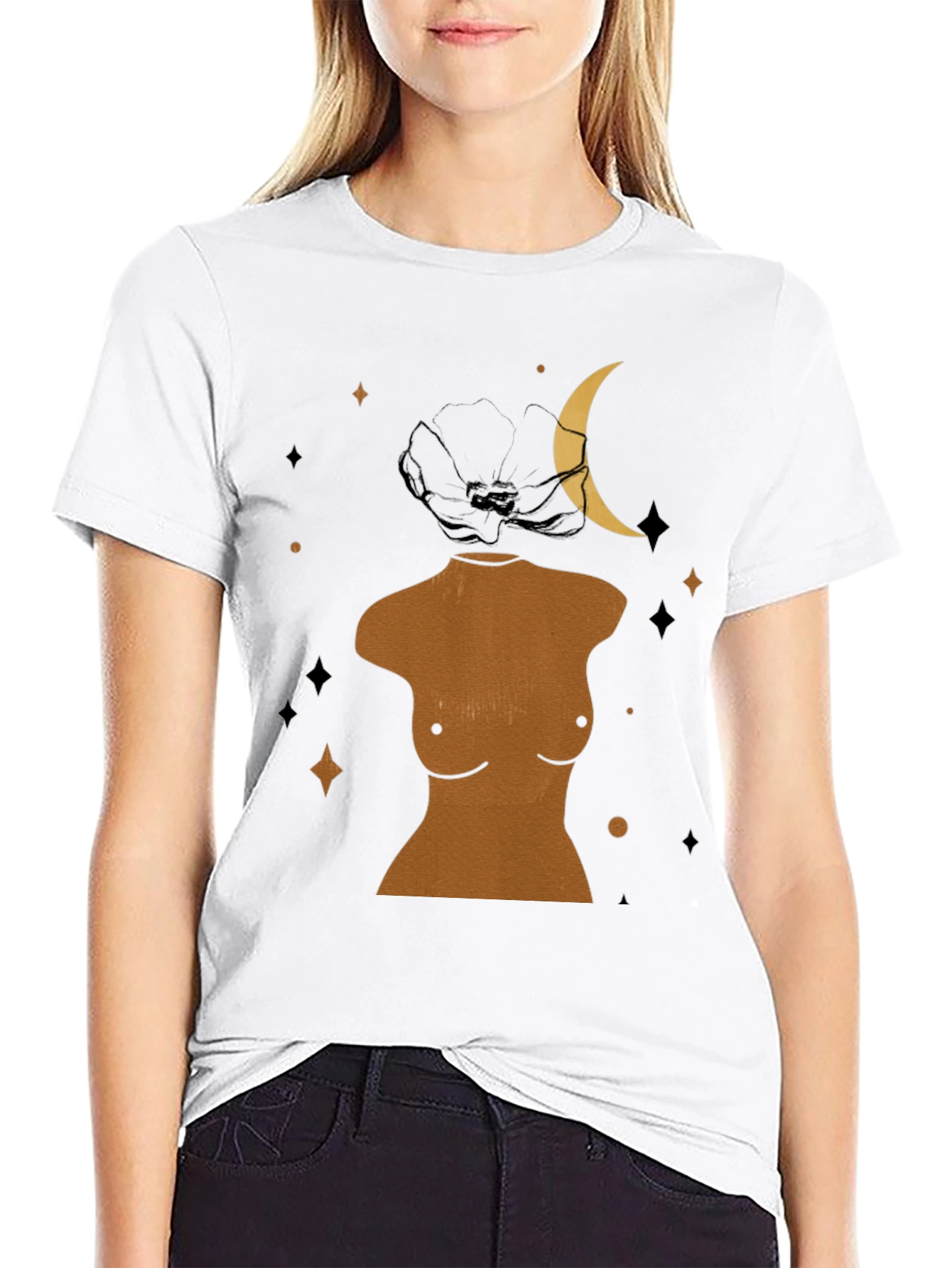 Mystic Moon Woman T-Shirt
