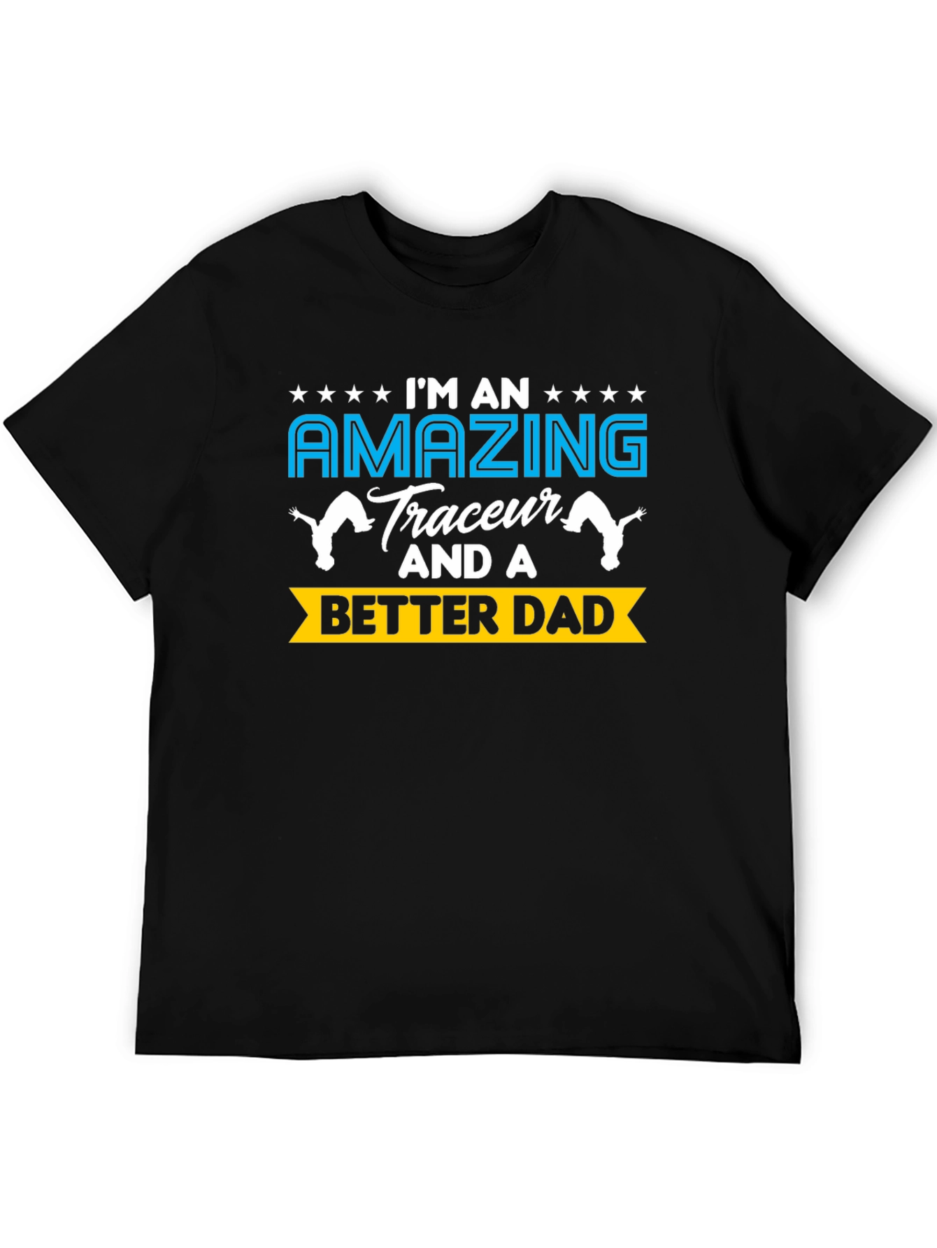 Amazing Traceur Dad T-Shirt - Parkour Father Tee