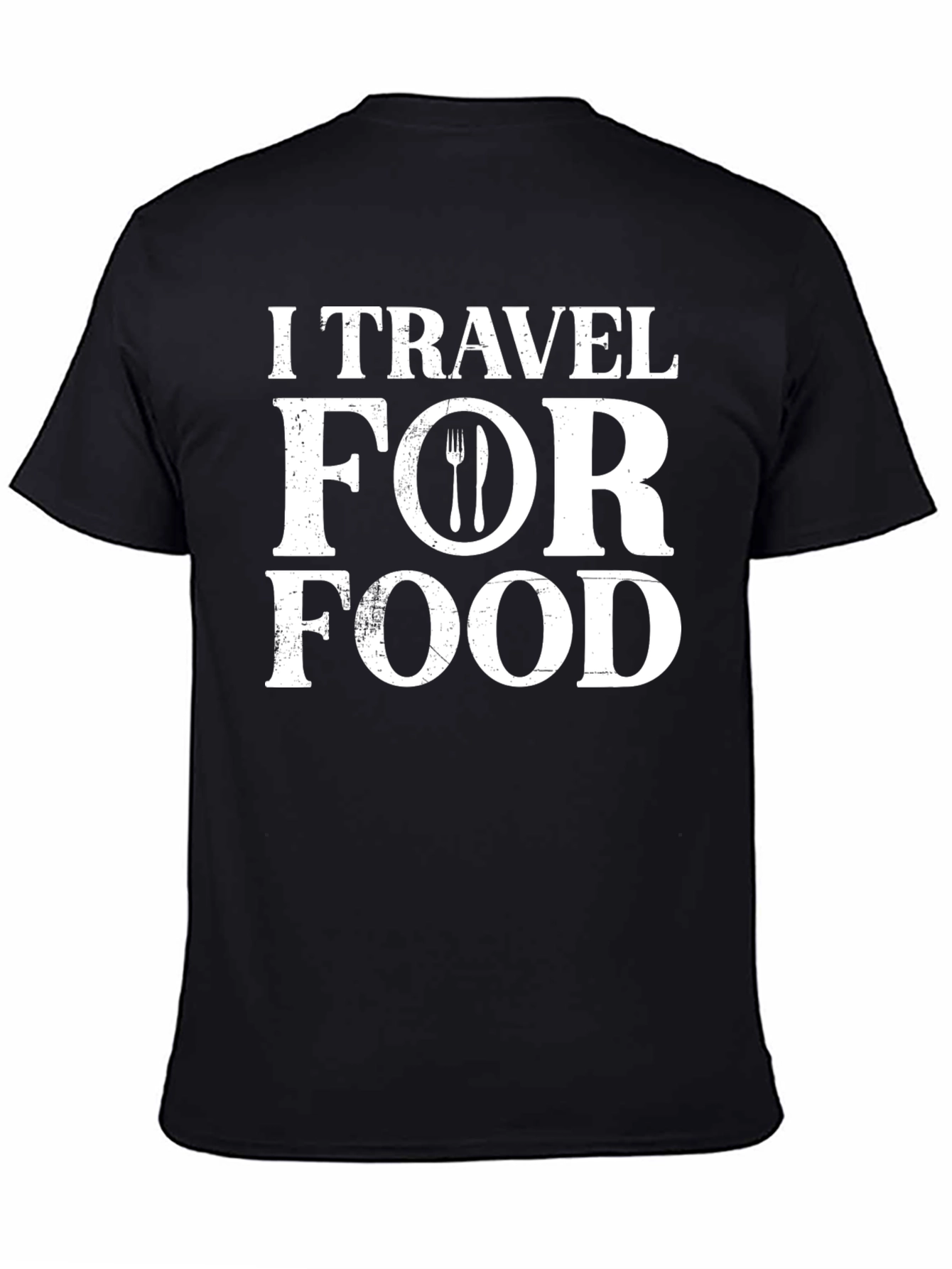 I Travel For Food Graphic T-Shirt