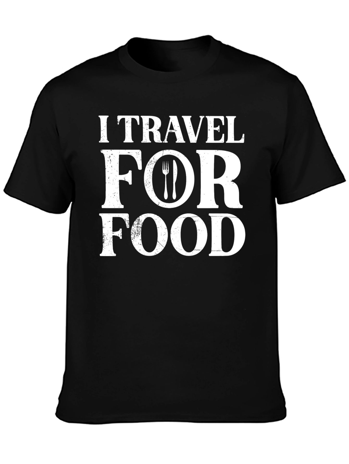 I Travel For Food Graphic T-Shirt