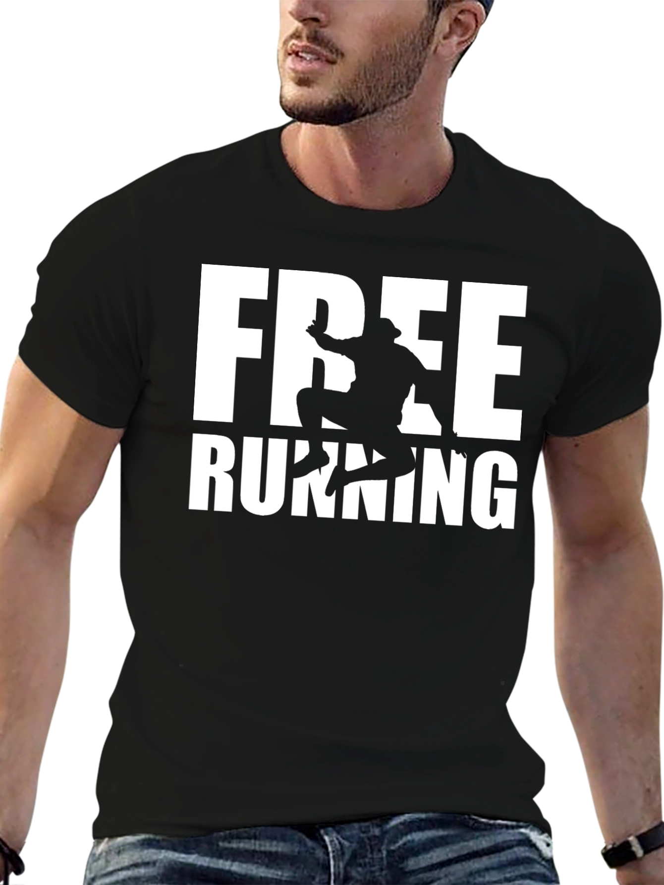 Free Running Graphic Tee - Urban Style