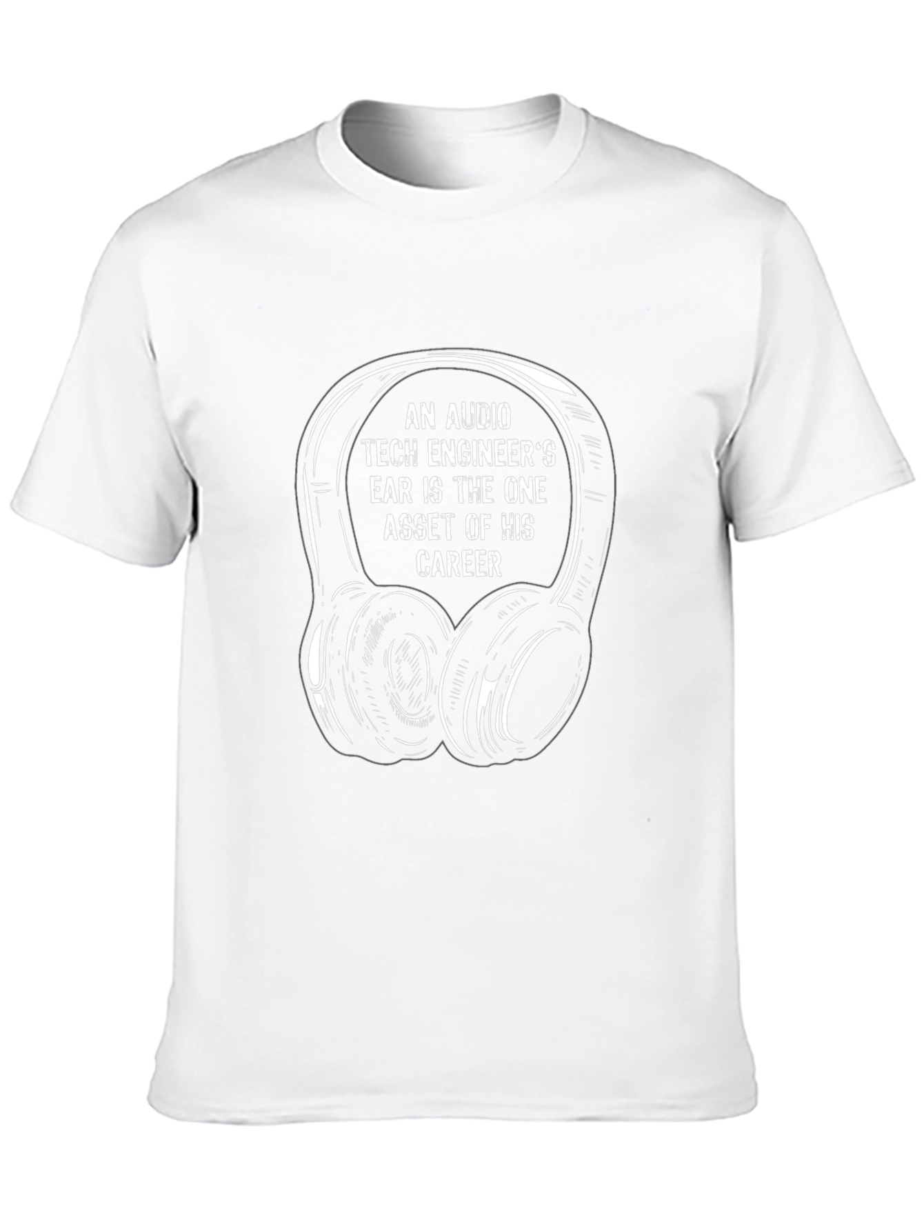 Audio Engineers Ear T-Shirt - Music Lover Gift