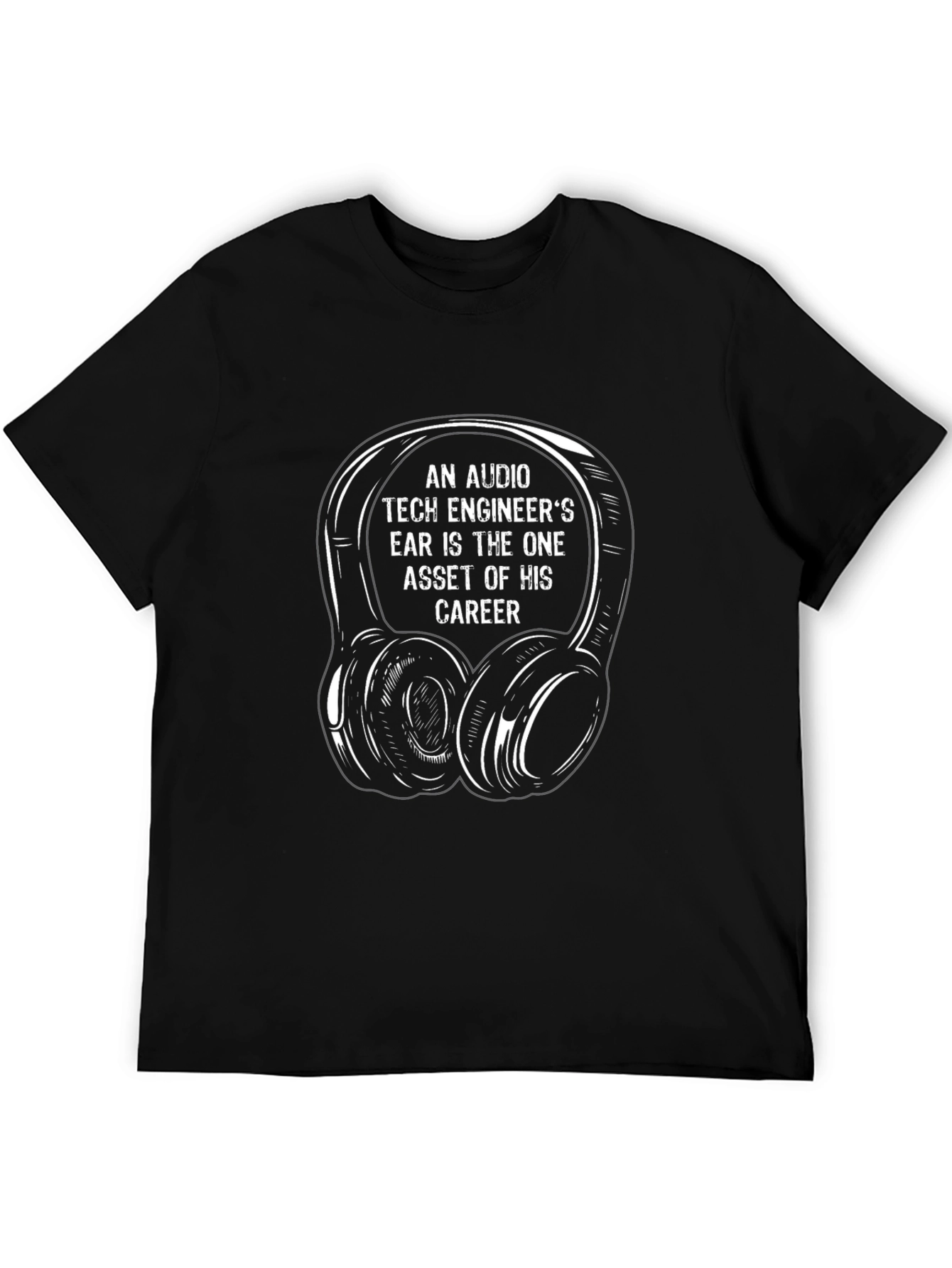 Audio Engineers Ear T-Shirt - Music Lover Gift