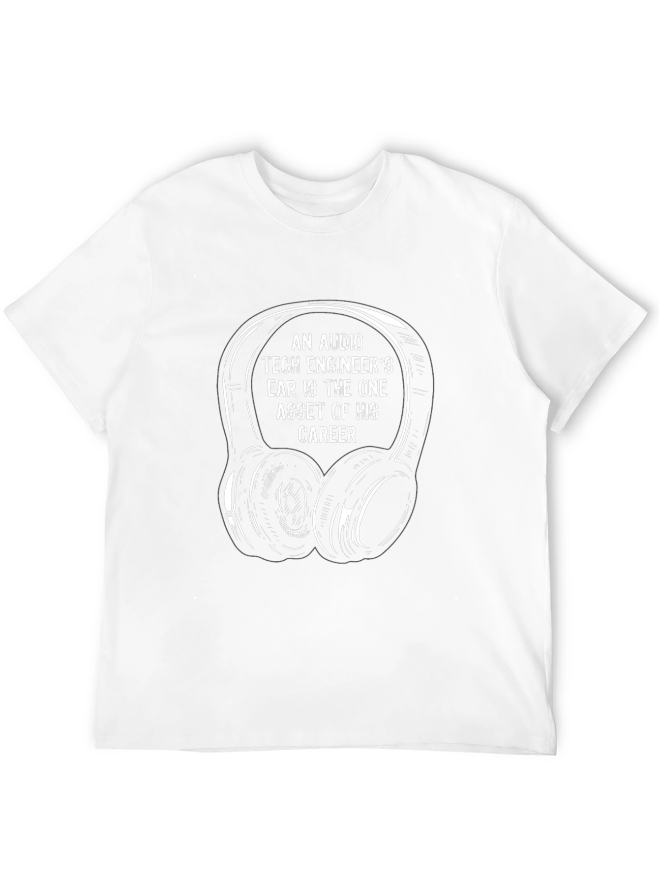 Audio Engineers Ear T-Shirt - Music Lover Gift