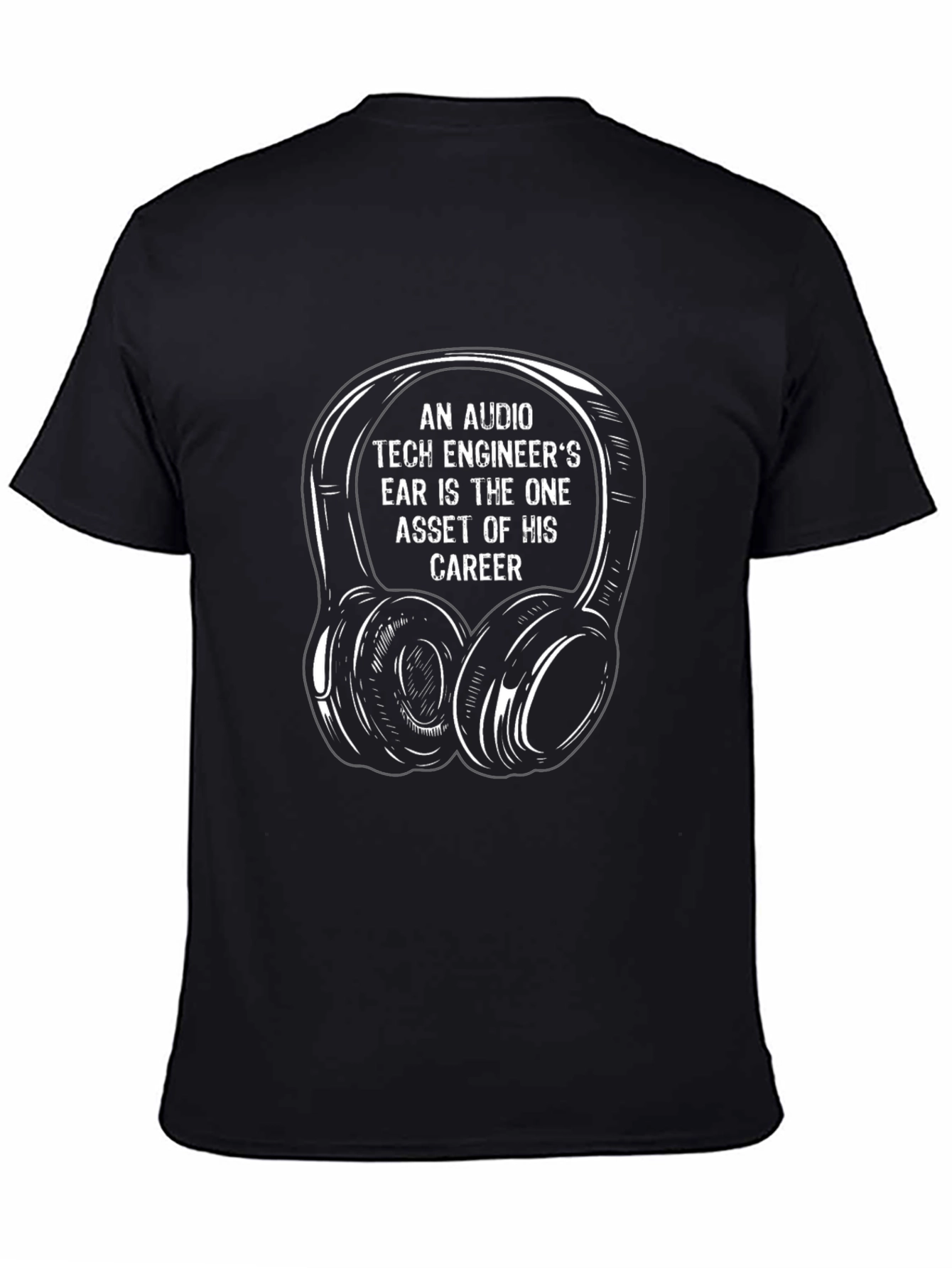 Audio Engineers Ear T-Shirt - Music Lover Gift