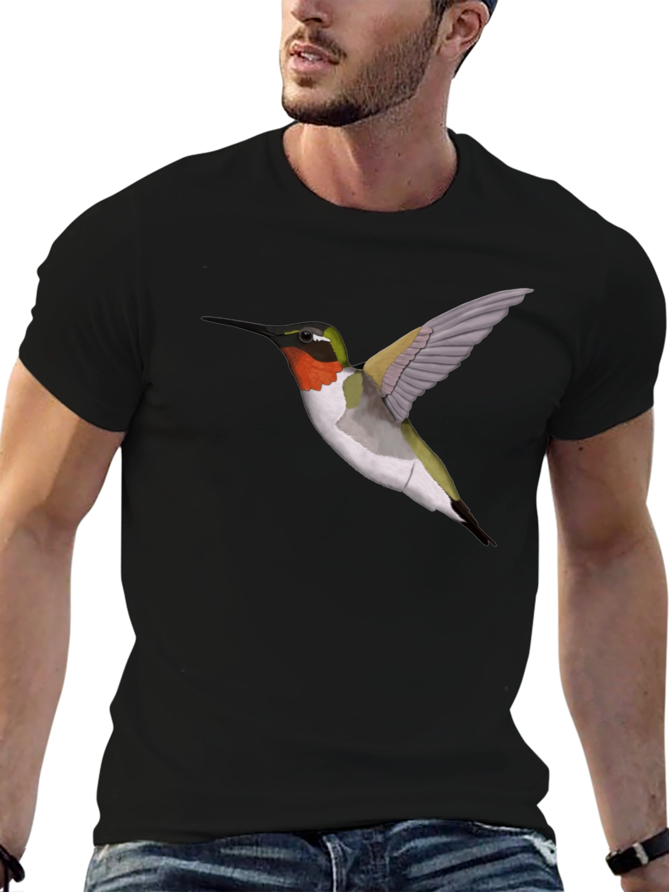 Hummingbird Graphic T-Shirt