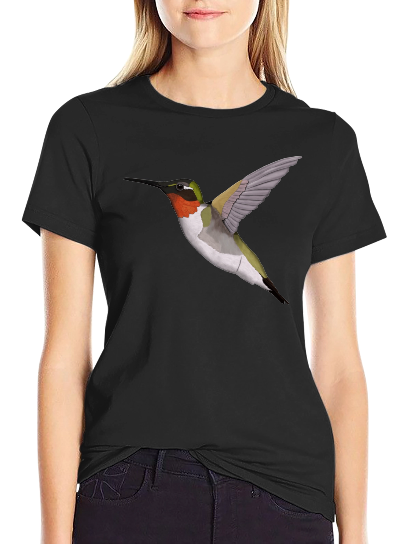 Hummingbird Graphic T-Shirt
