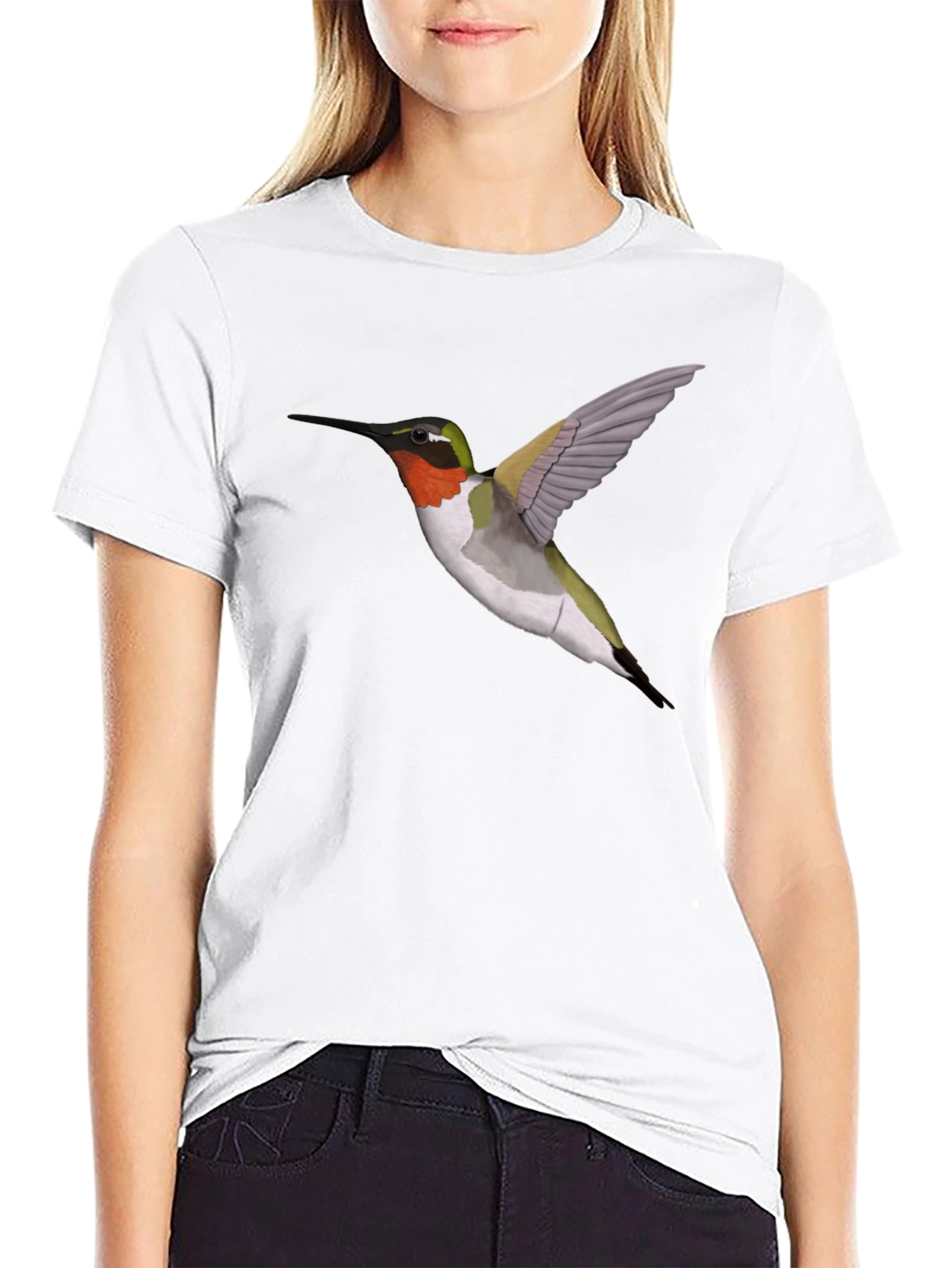 Hummingbird Graphic T-Shirt