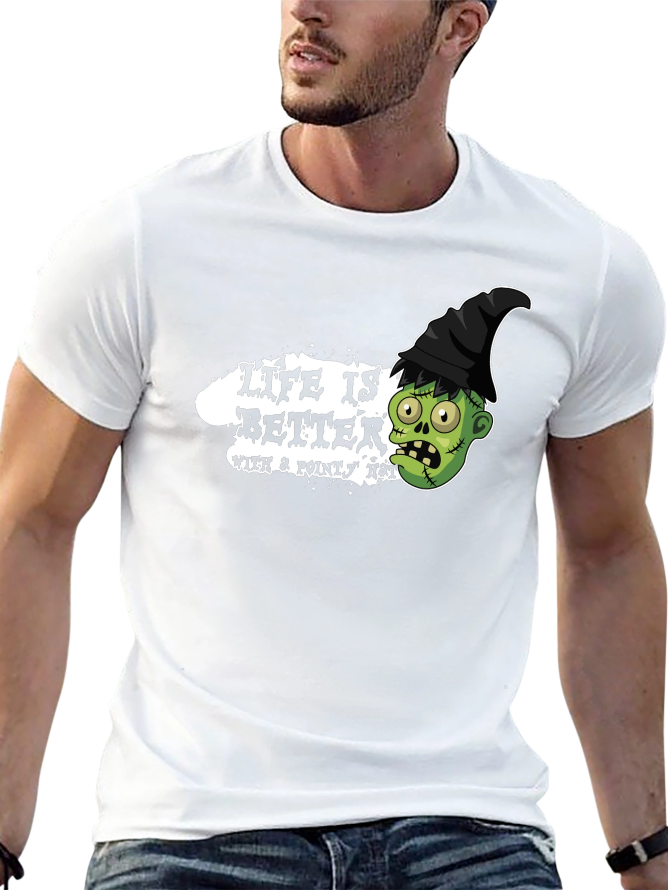 Life is Better with Pointy Hat T-Shirt
