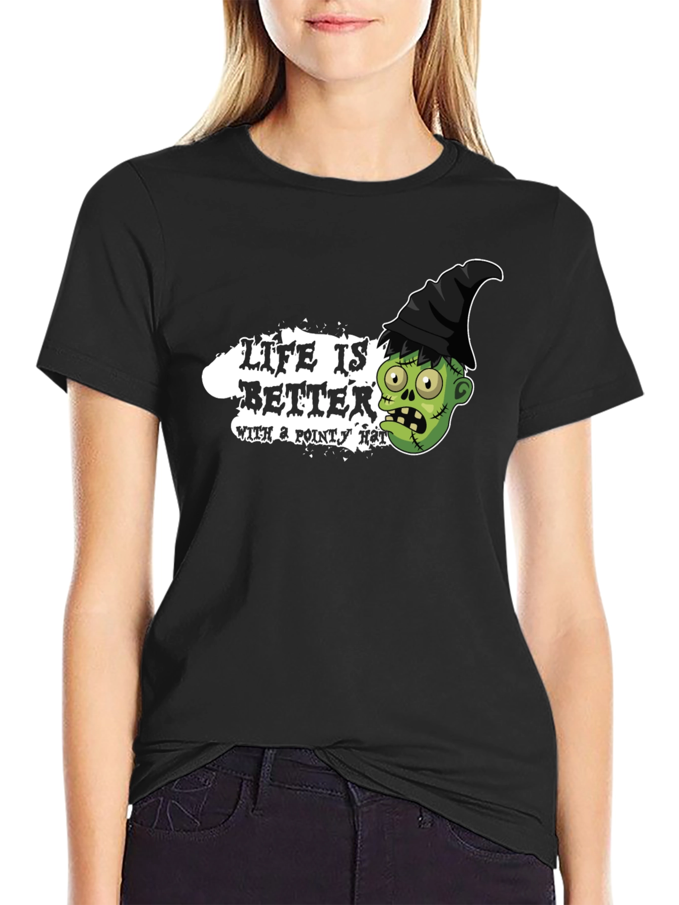 Life is Better with Pointy Hat T-Shirt