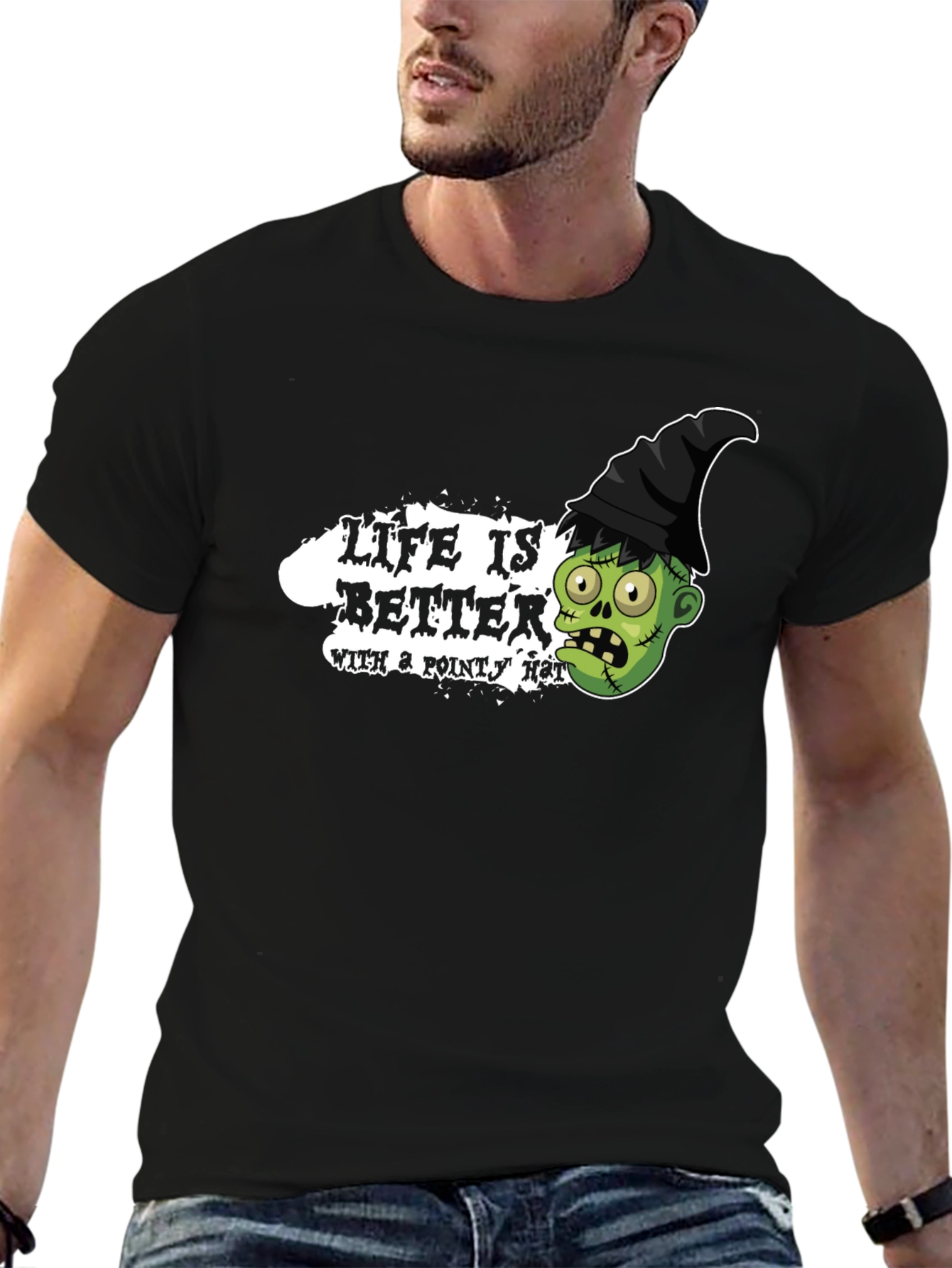 Life is Better with Pointy Hat T-Shirt