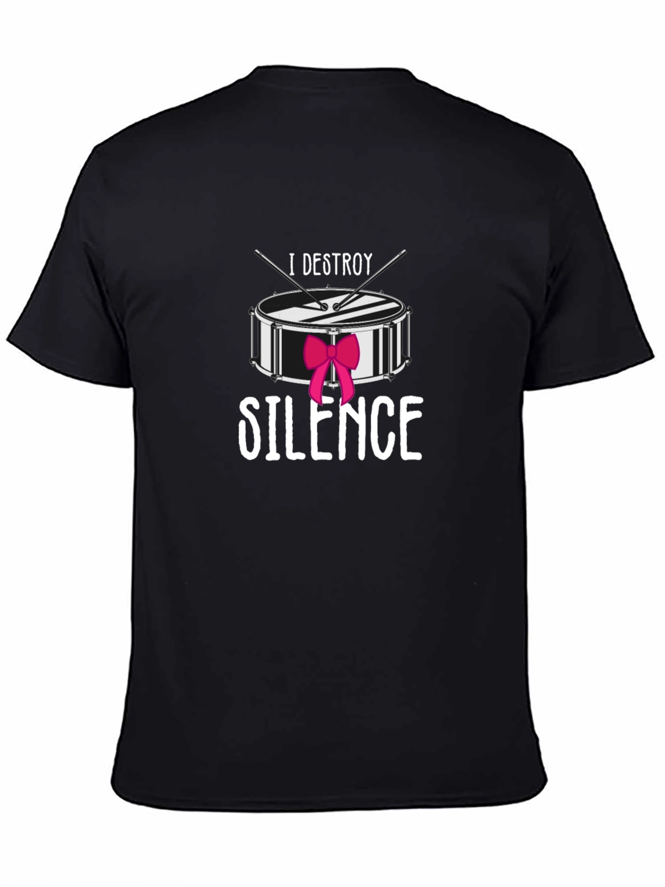 I Destroy Silence Drummer Tee