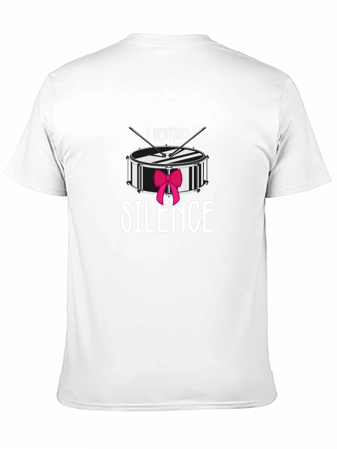 I Destroy Silence Drummer Tee