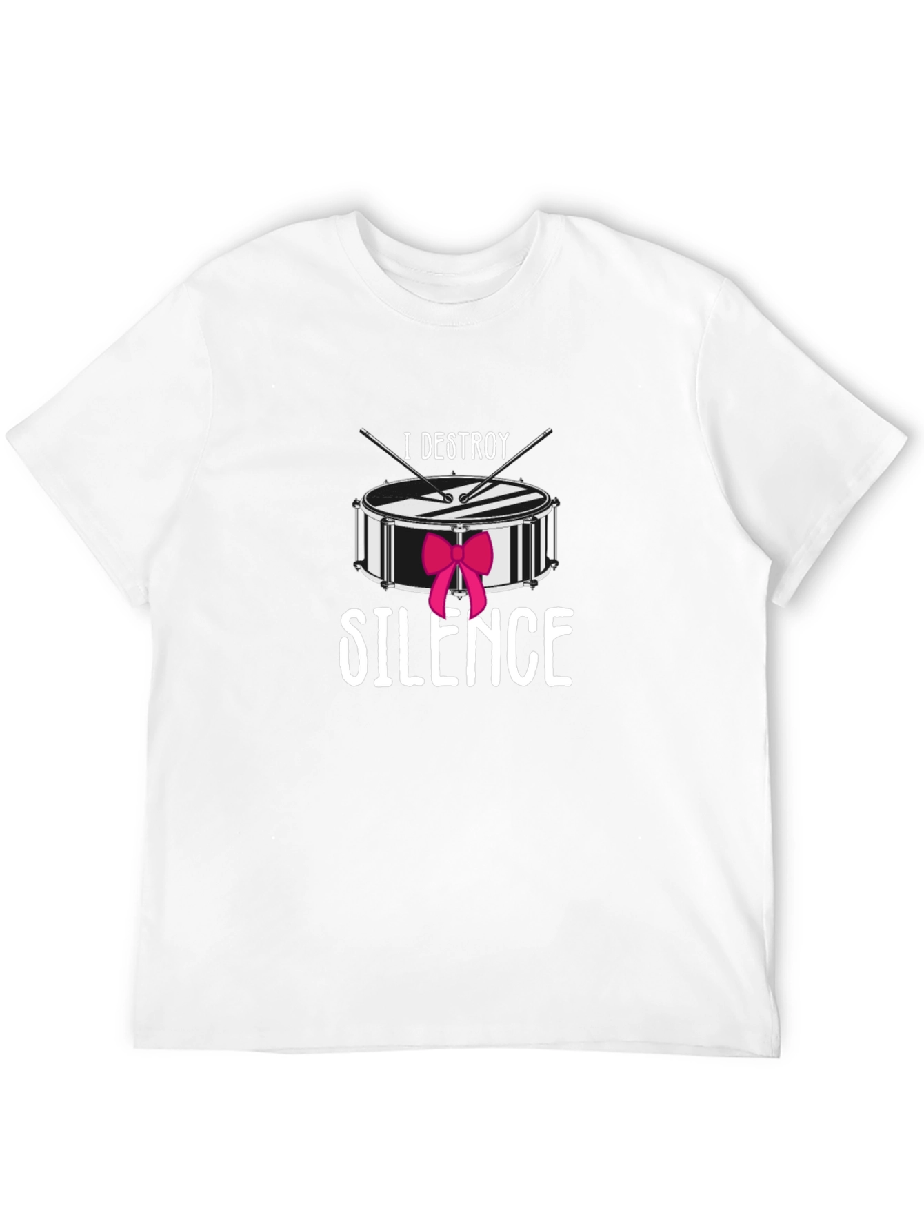I Destroy Silence Drummer Tee
