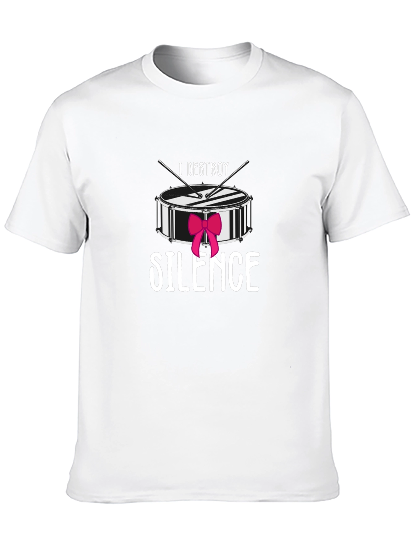 I Destroy Silence Drummer Tee