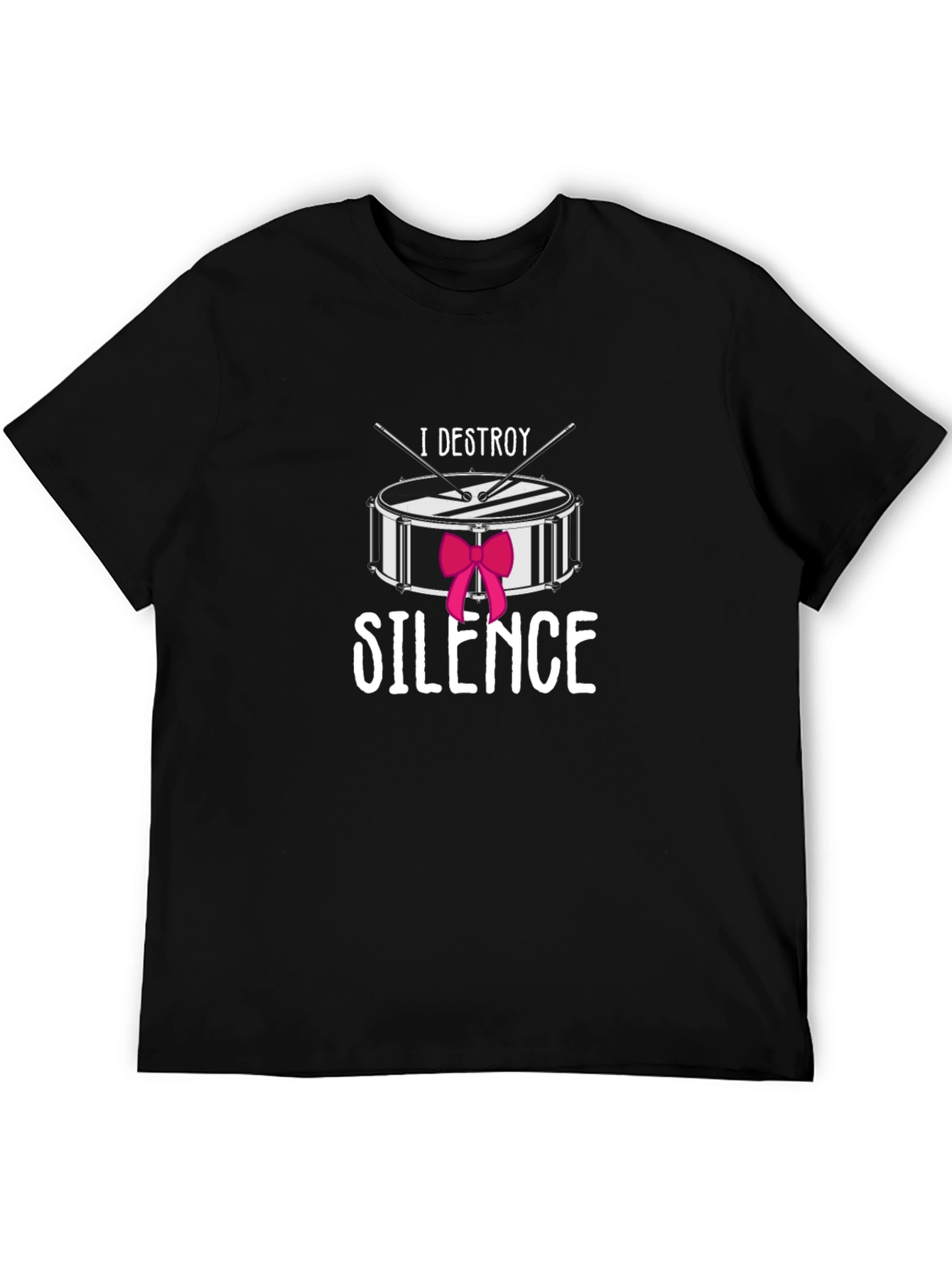 I Destroy Silence Drummer Tee